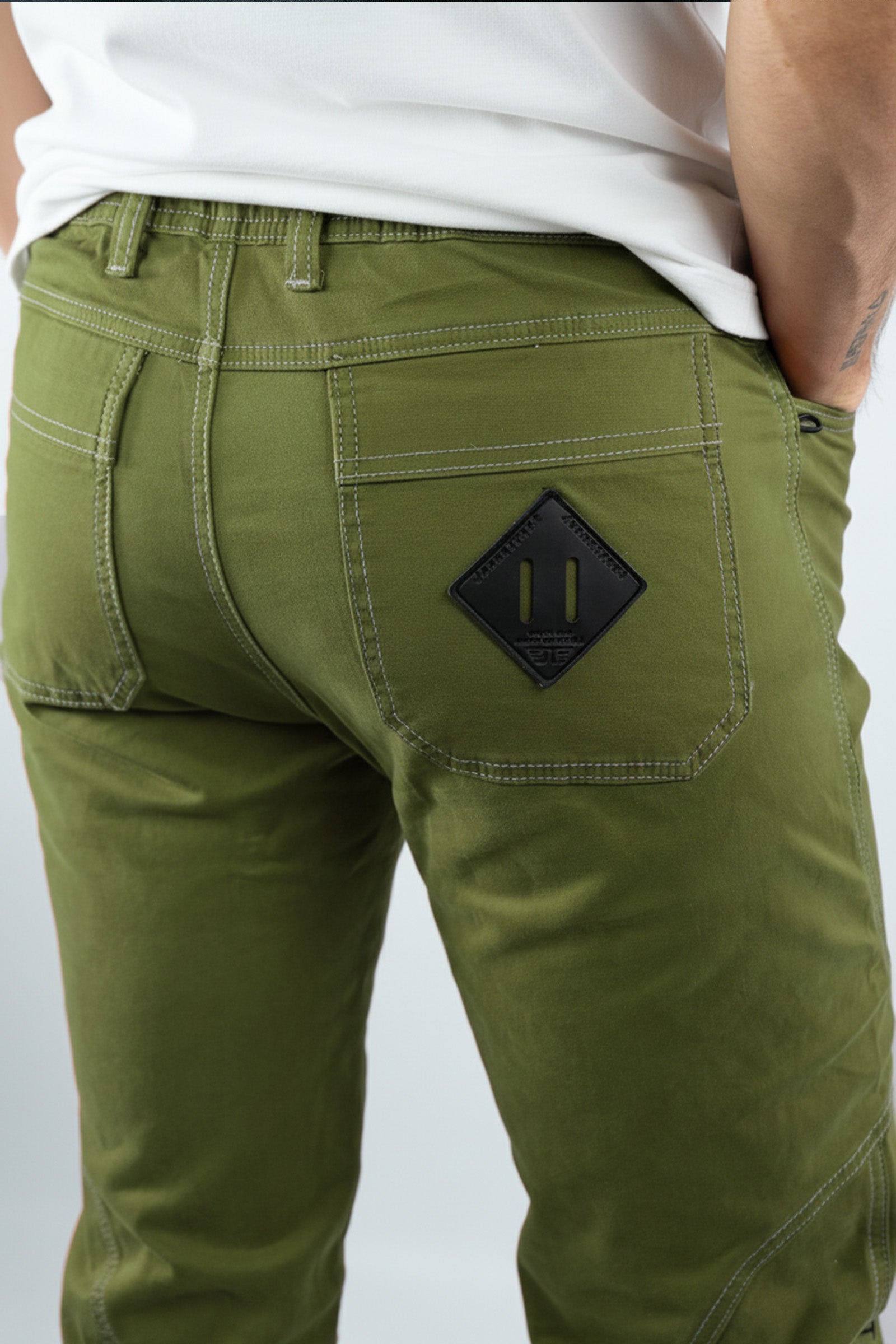 Pantalón Escalada - Trekking Garbi Khaki Hombre