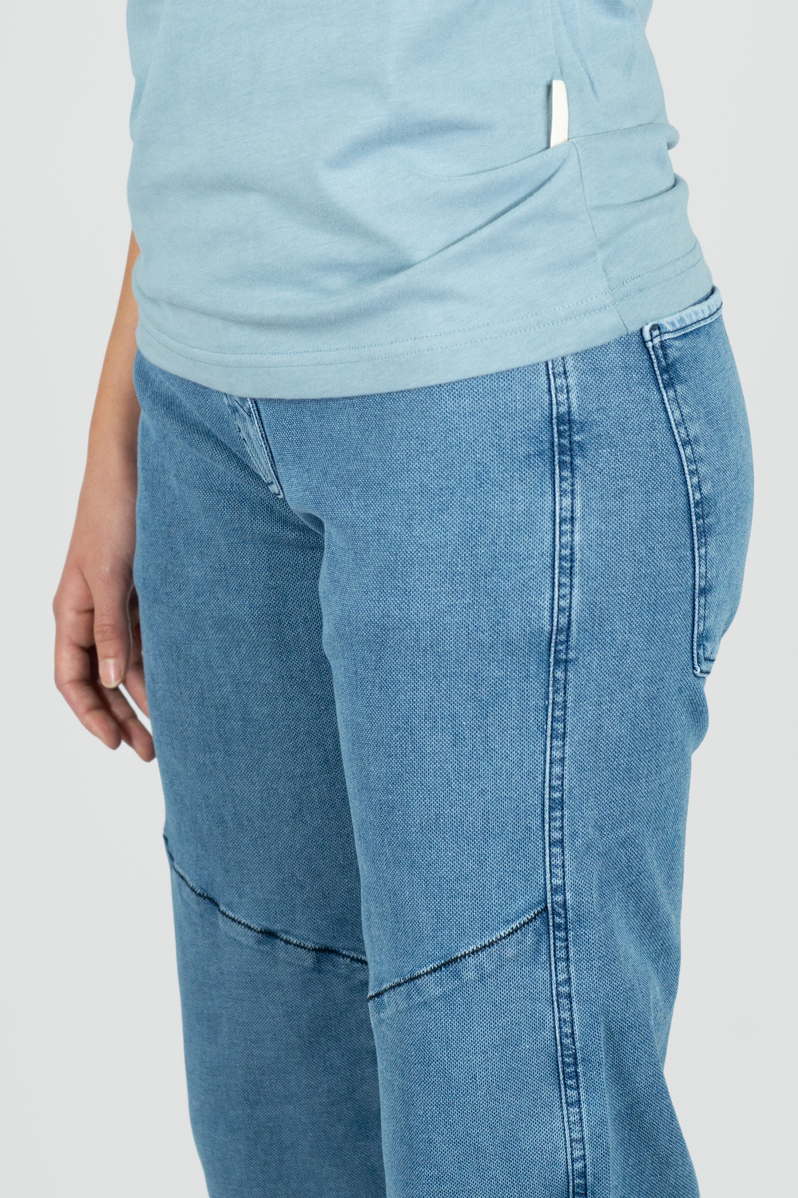 Pantalon d'escalade - Trekking Turia ECO Jeans Sky Repreve Homme