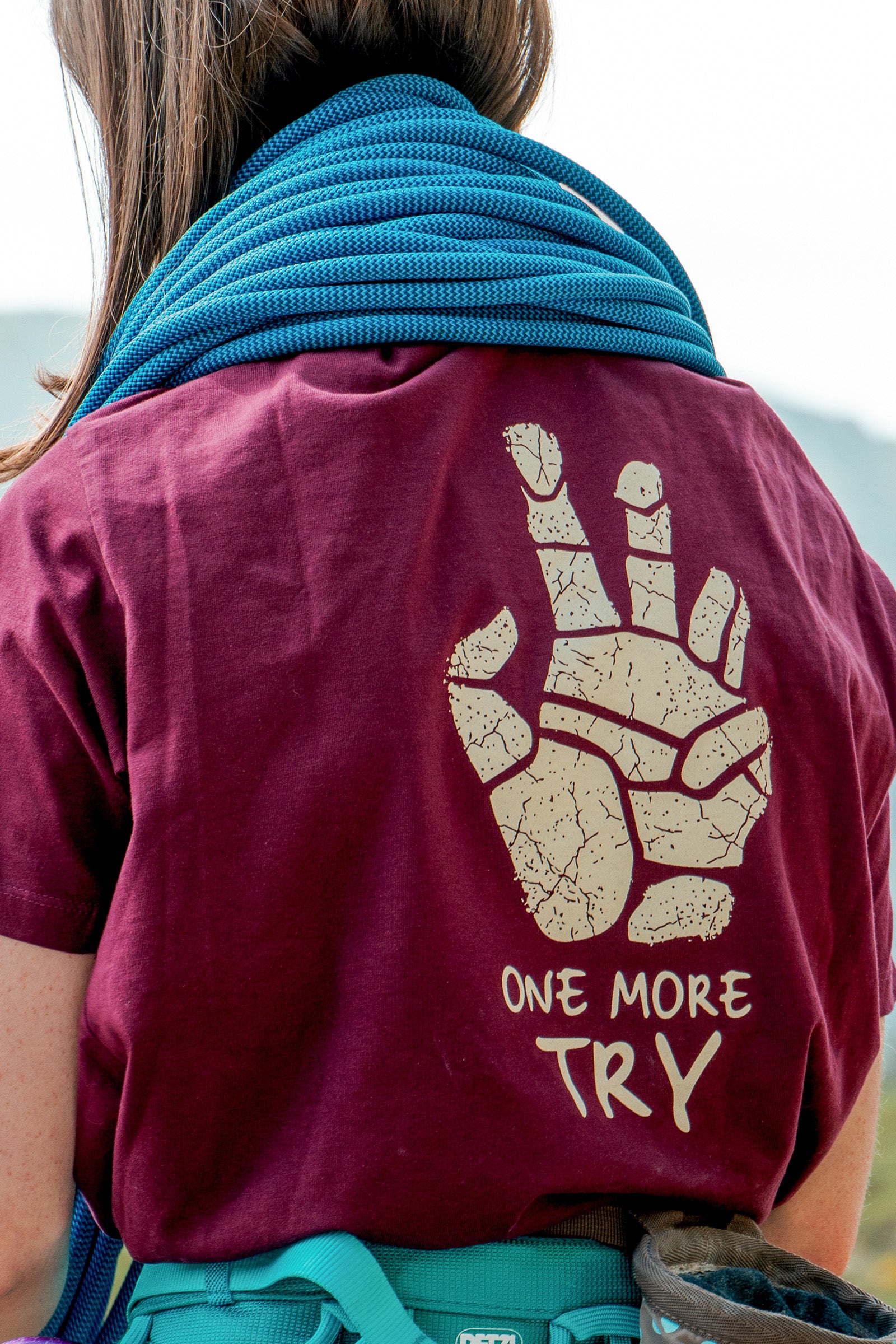 T-shirt unisexe d'escalade Project Wine