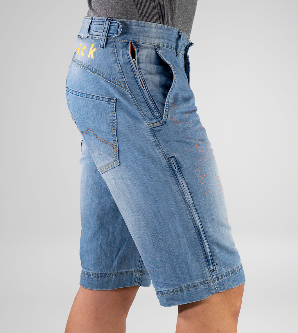 Pantalón Mountain Bike (MTB) Heras Jeans Fluor