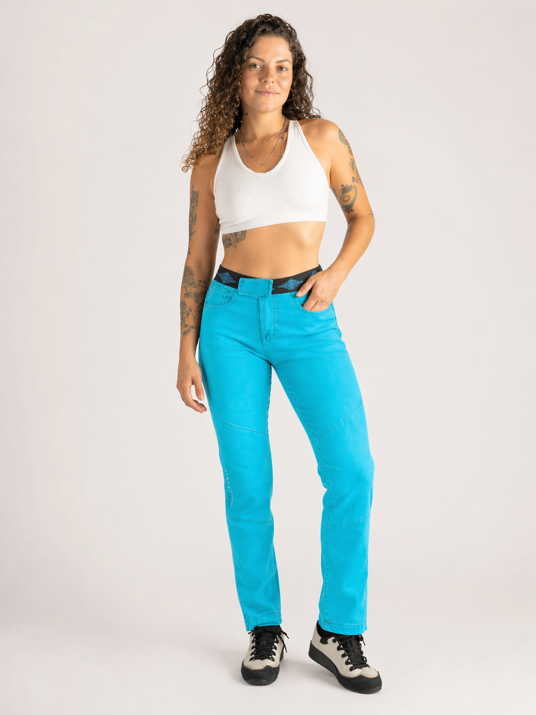 Pantalón Escalada - Trekking Tarya Turquoise Mujer
