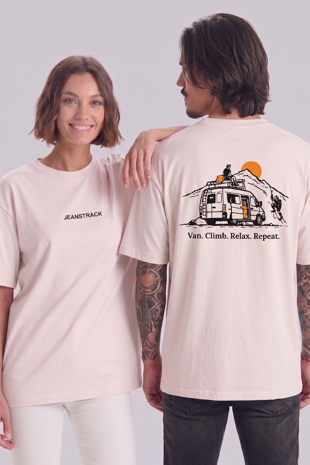 Camiseta Escalada Nomad White Unisex