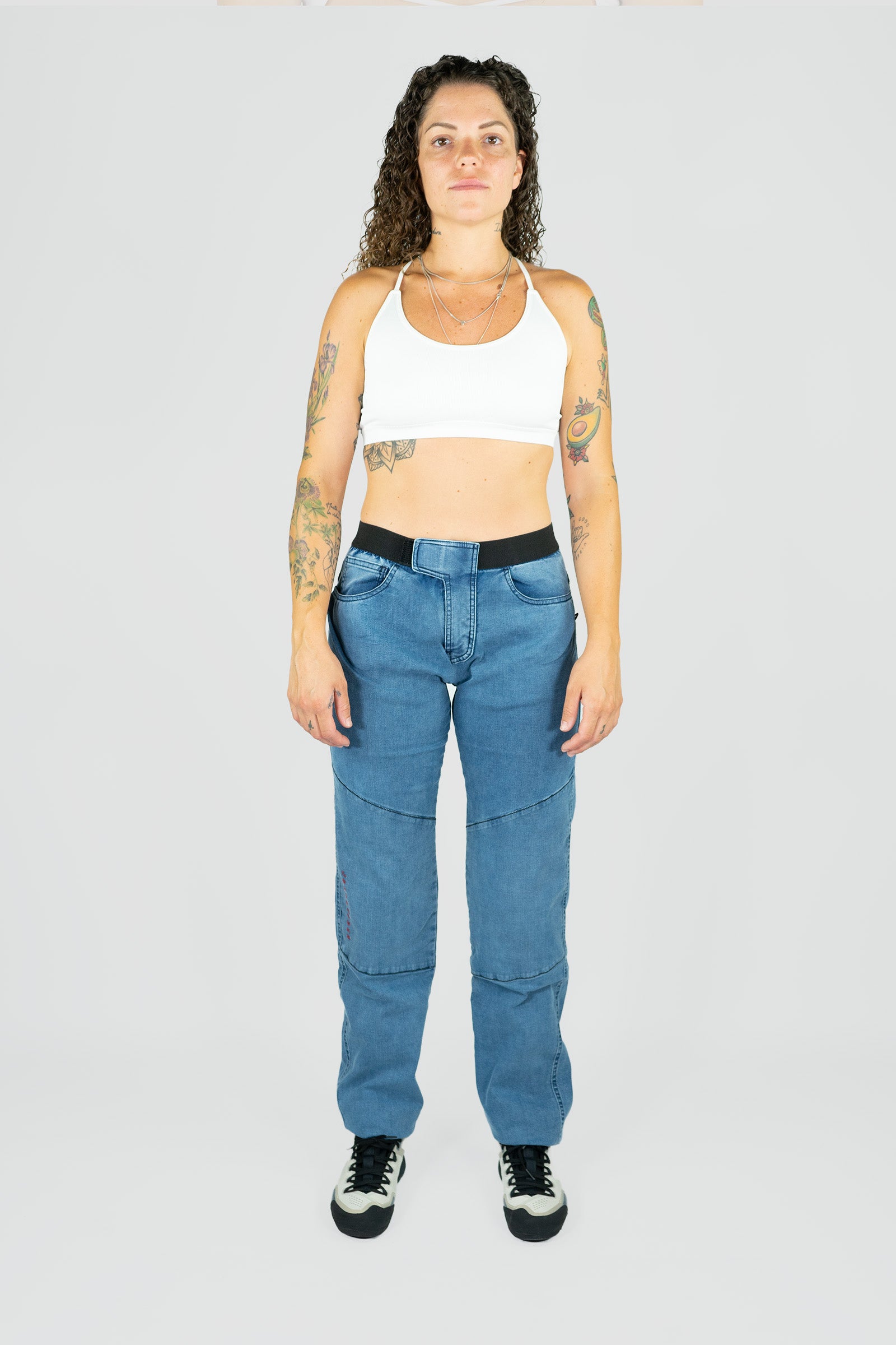 Pantalón Escalada - Trekking Turia ECO Jeans Sky Mujer