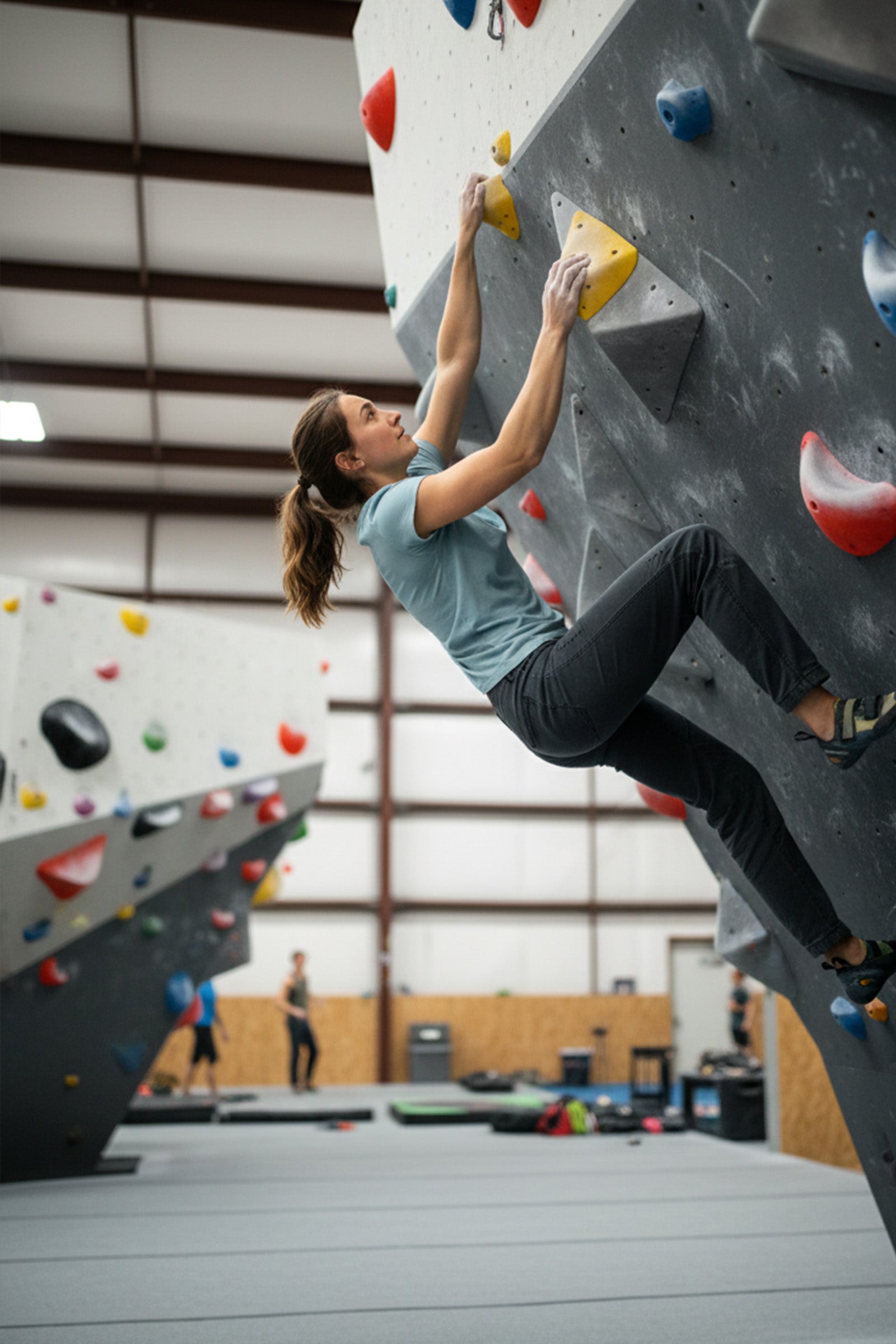 Pantalón Escalada - Trekking Turia Jeans Black Mujer
