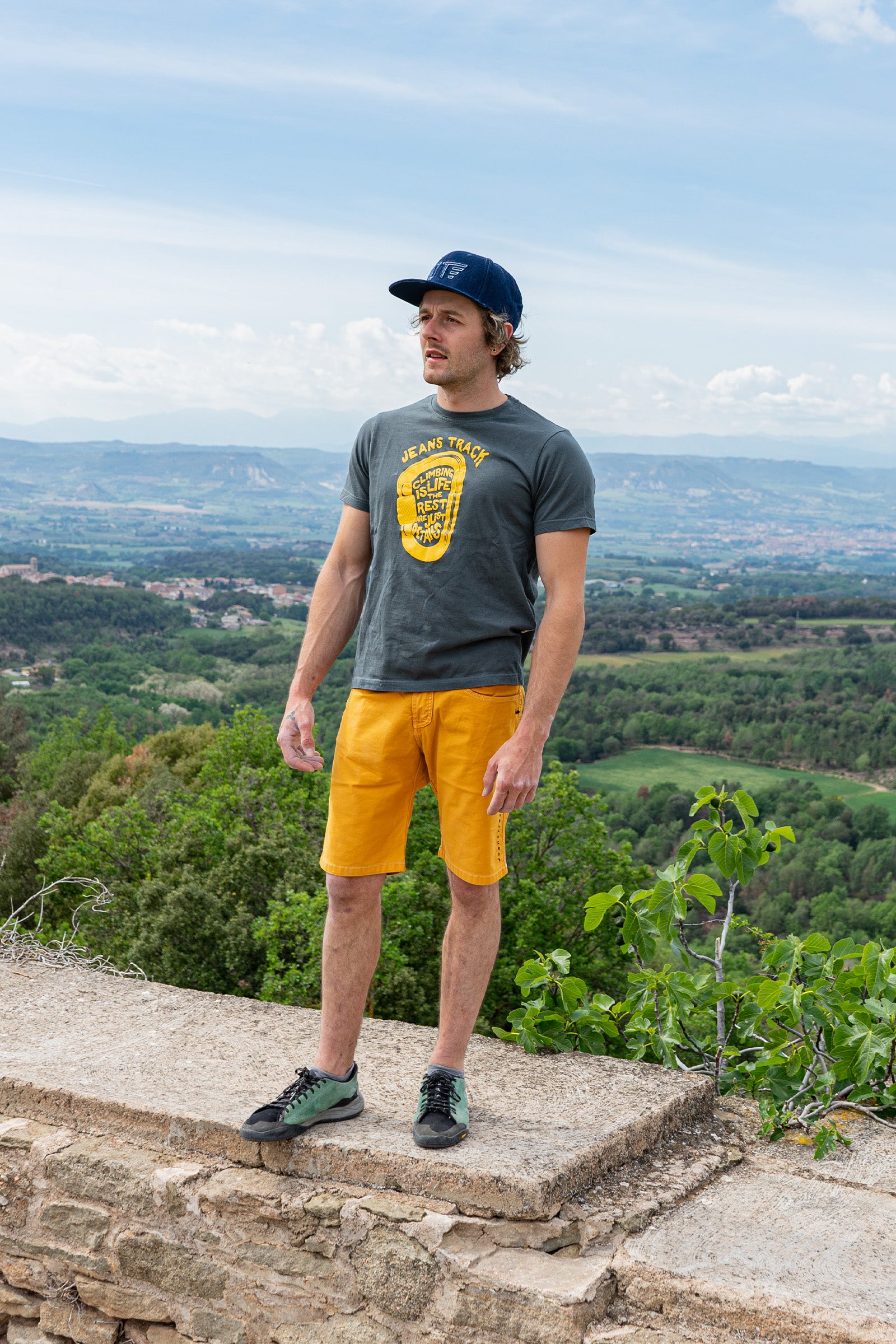 Pantalón Escalada - Trekking Turia BR Ocre Hombre