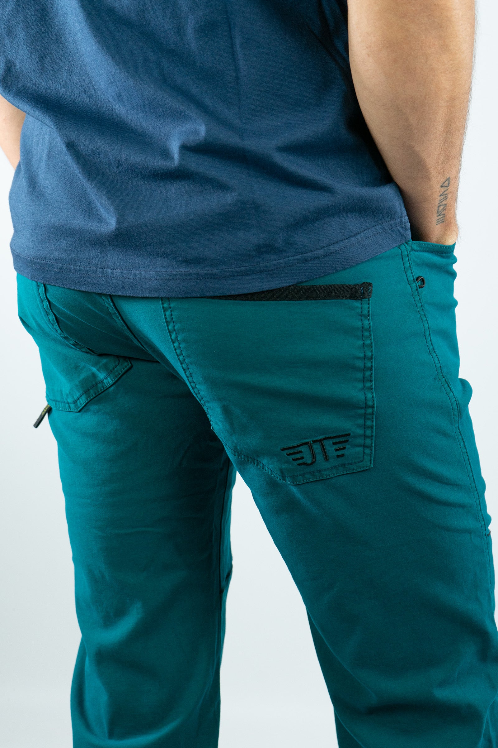 Pantalón Escalada - Trekking Turia Verde Ethnic Hombre