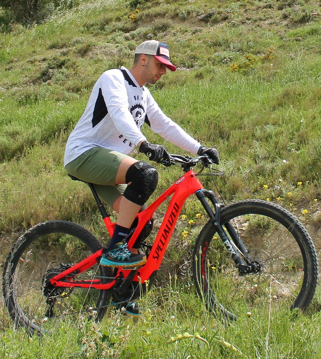 Pantalón Mountain Bike (MTB) Ride Khaki Unisex