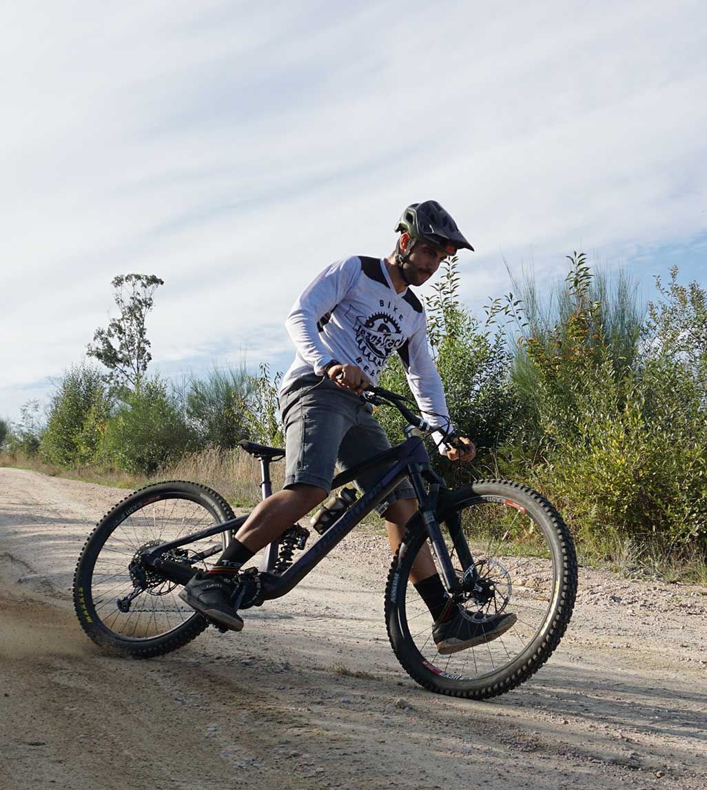 Camiseta Técnica MTB Bike & Beer Blanco ML