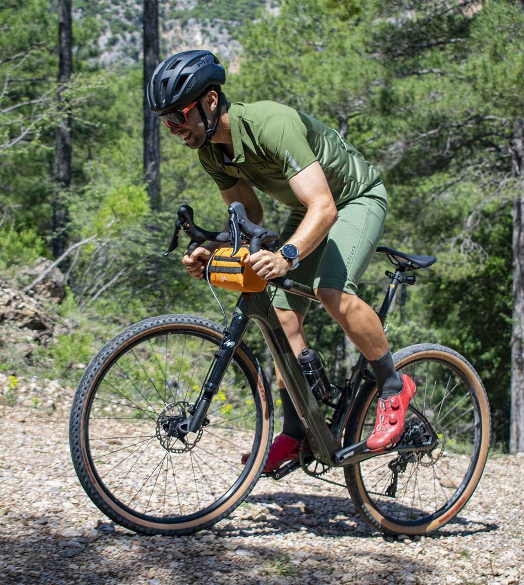 Polo técnico MTB Kom Khaki hombre