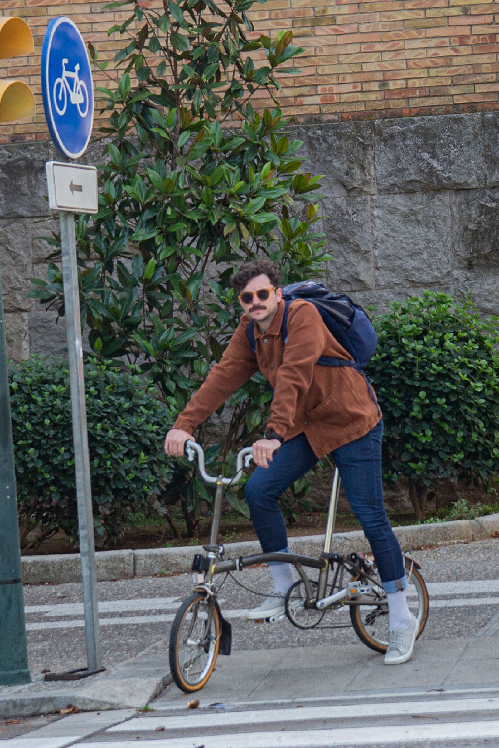 Pantalón Ciclismo Urbano Amsterdam Jeans Stone WR