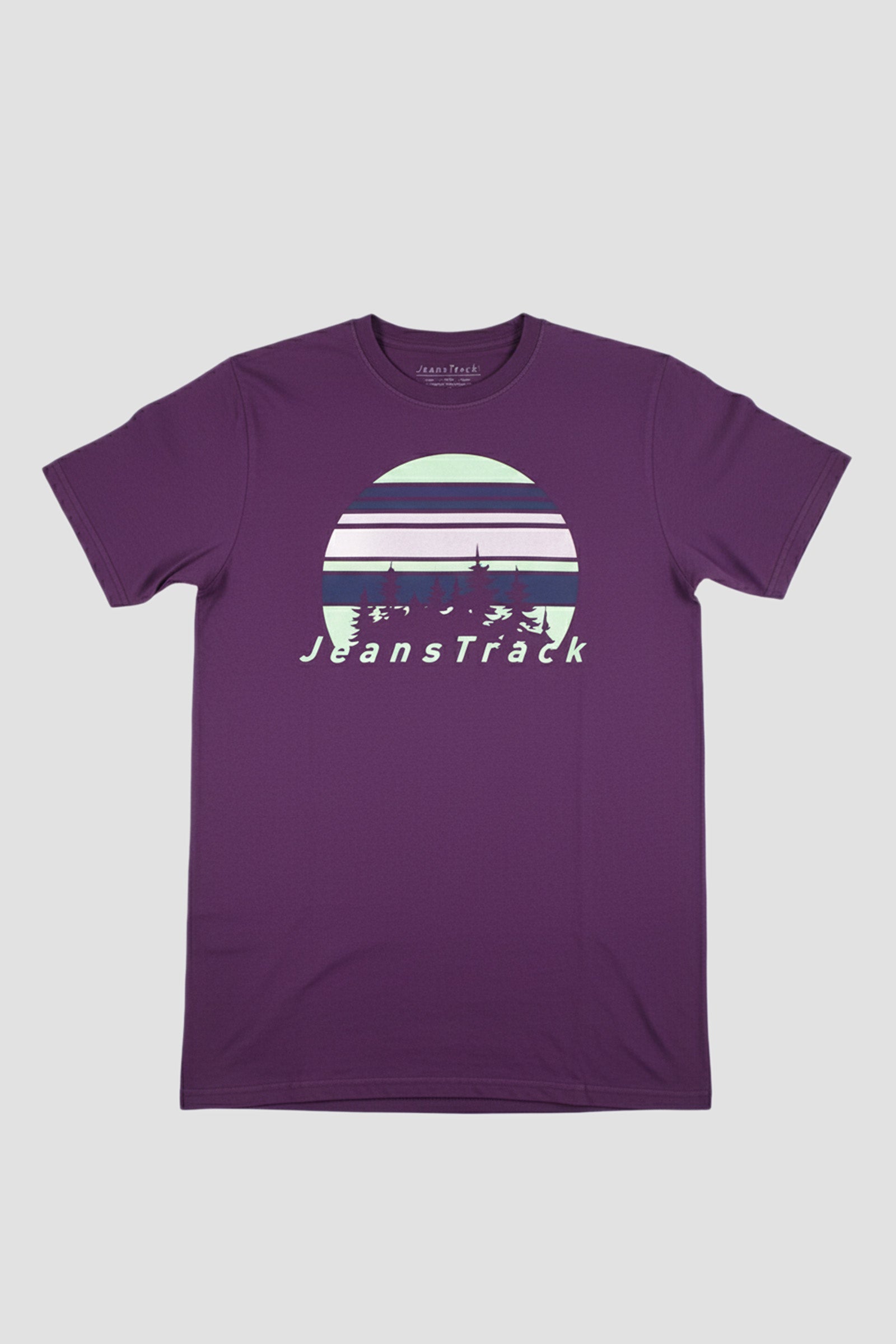 Camiseta Algodón Orgánico Fir Maroon