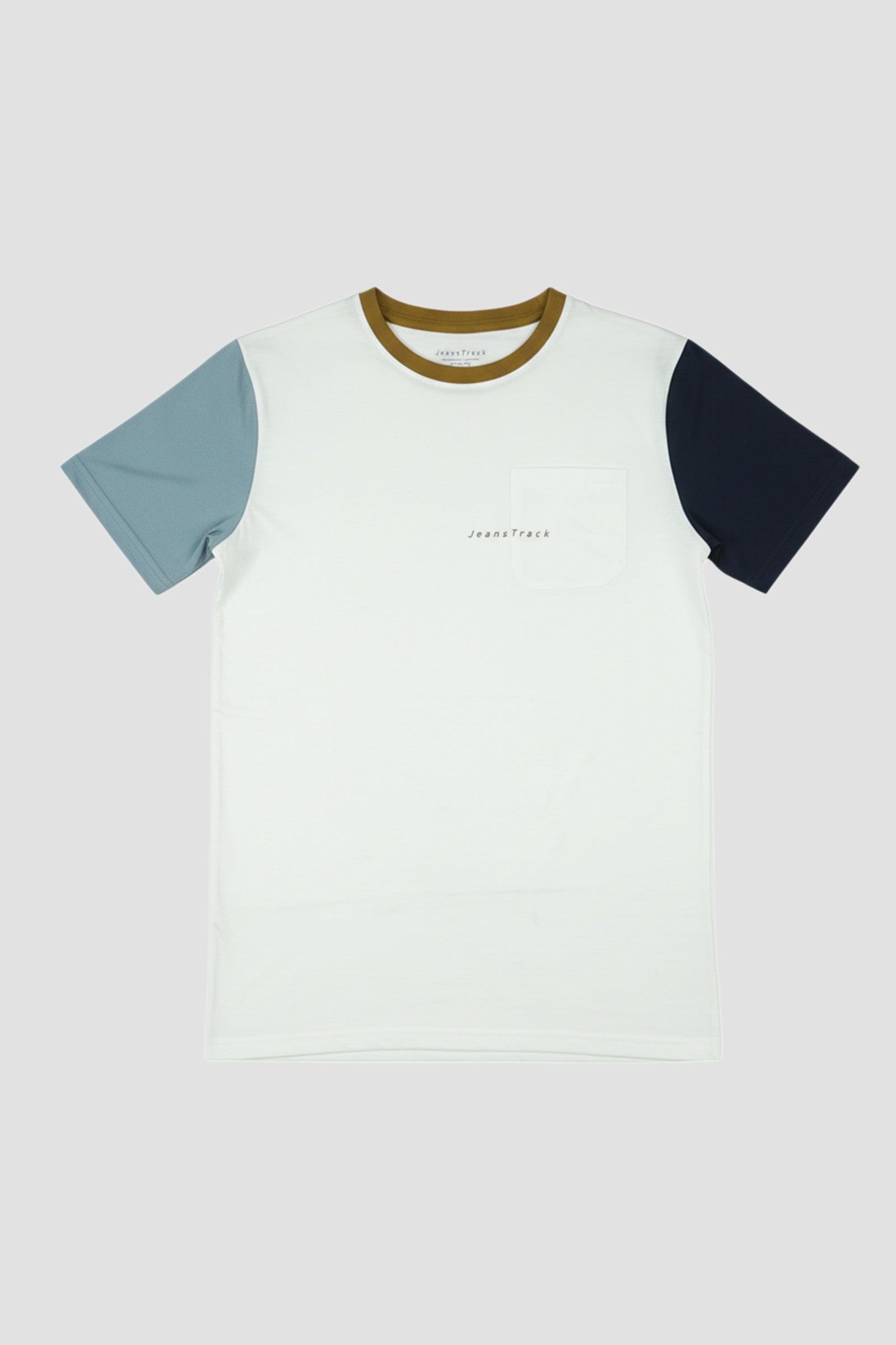 Camiseta Algodón Orgánico Mountains Creme