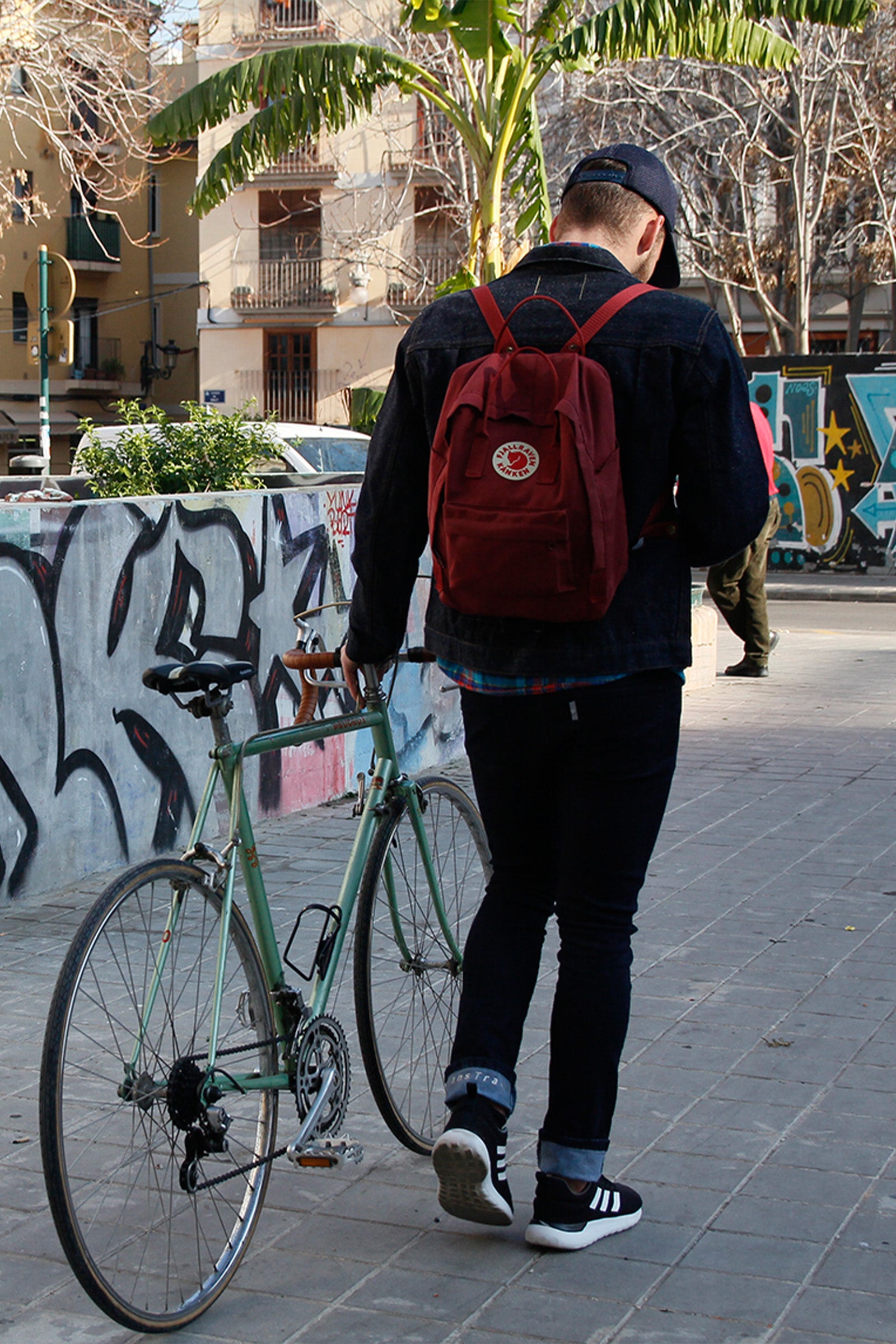 Pantalón Ciclismo Urbano Berlin Jeans Rinse Unisex