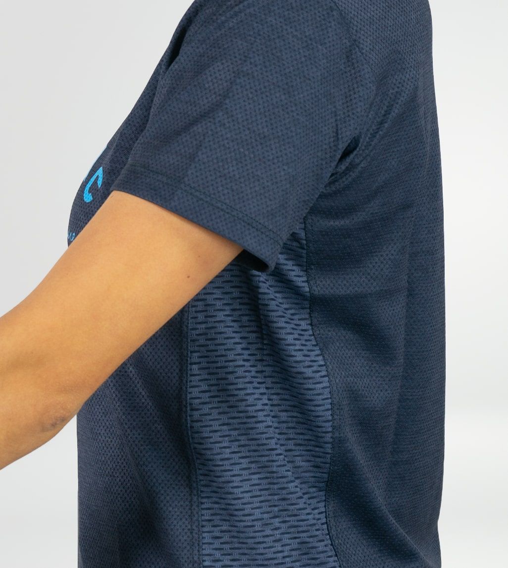 Camiseta Técnica Mountain Bike (MTB) Whip Blue Mujer