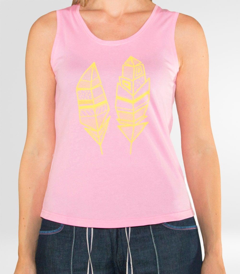 Camiseta Trekking - Escalada Enya Rosa Mujer