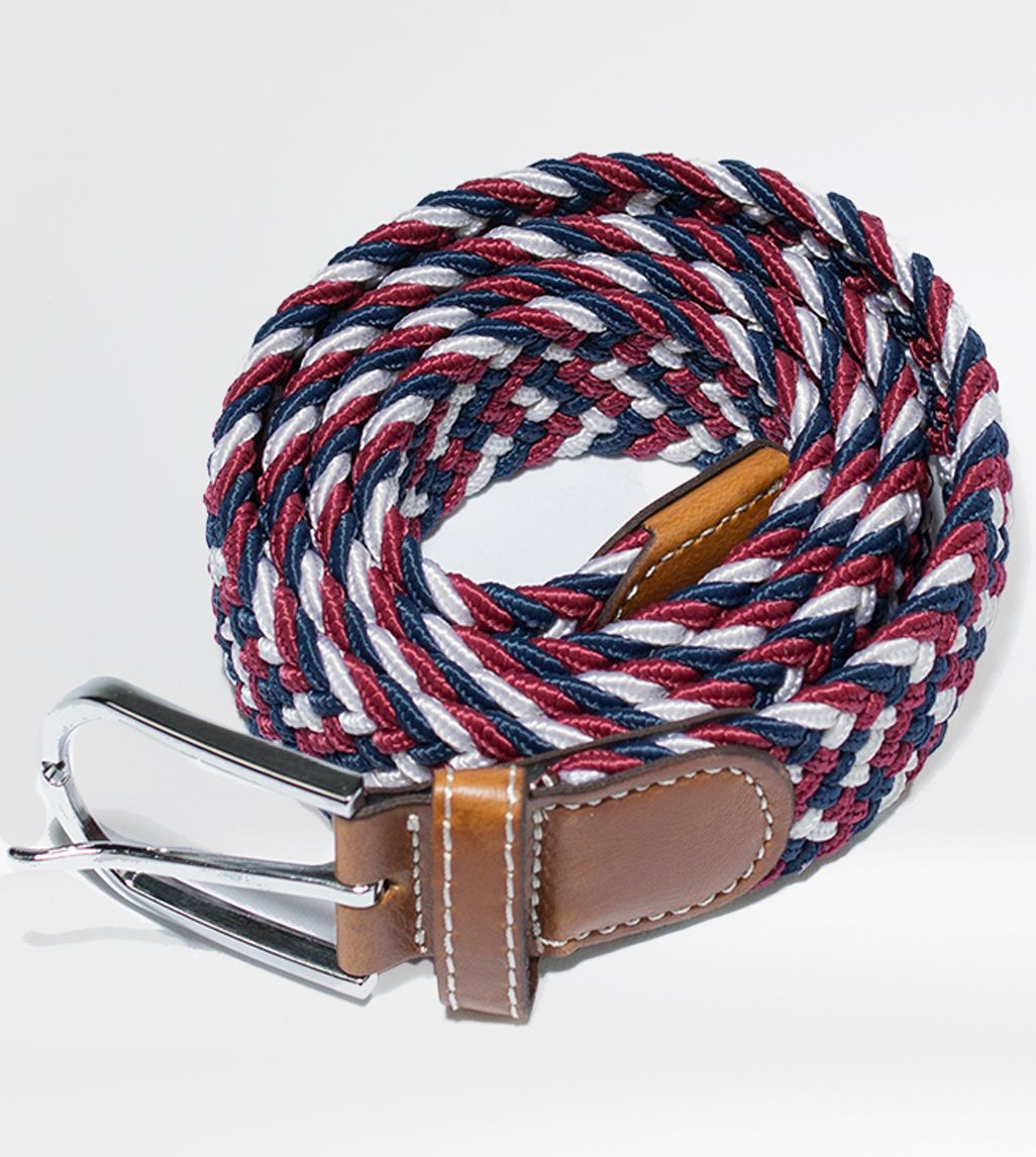 Cinturón Rojo - Blanco Hombre