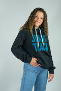 Sudadera Algodón Orgánico River Blue Mujer