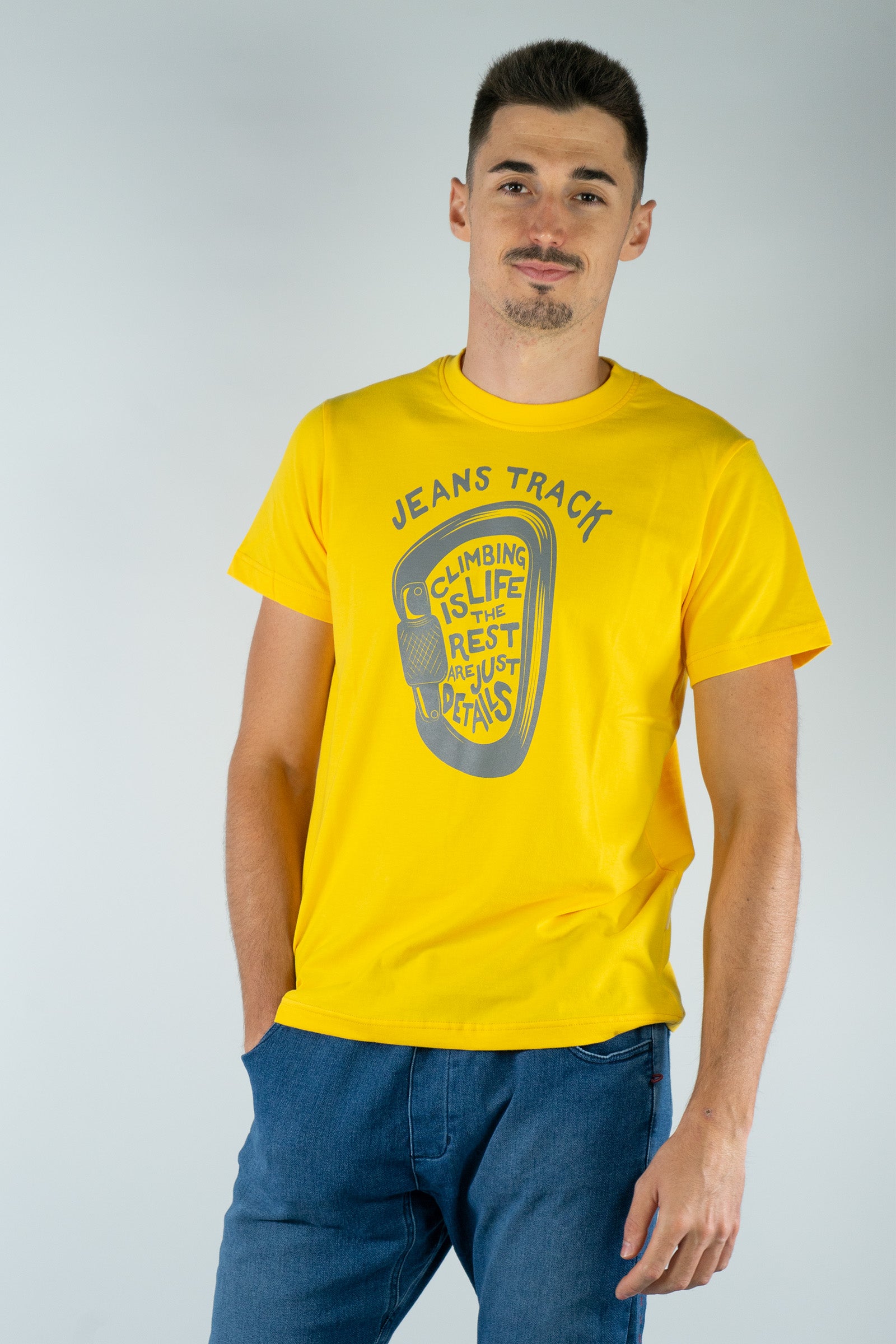 Camiseta Algodón Orgánico Presa Mustard