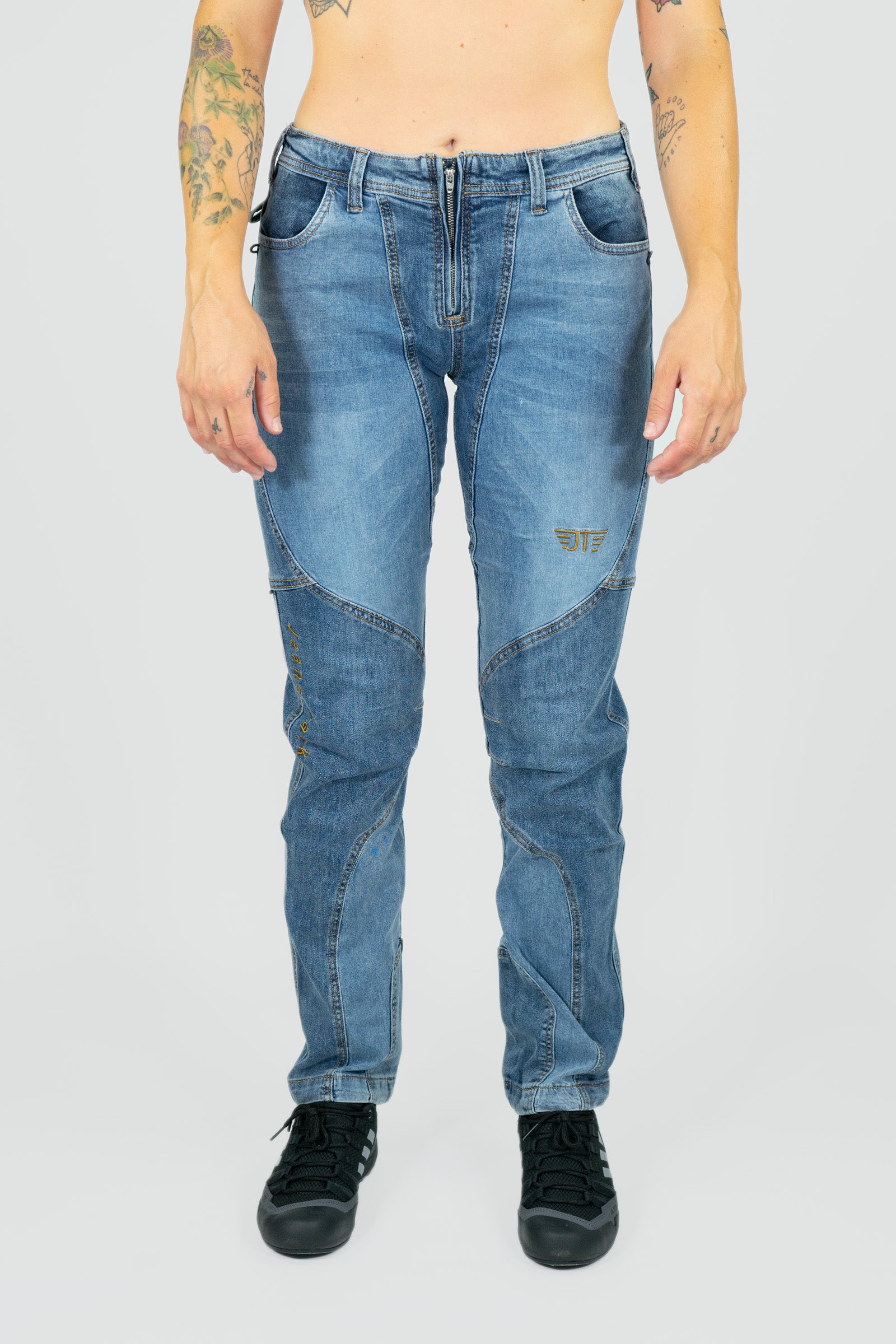 Pantalón Escalada - Trekking Tardor Jeans Mujer