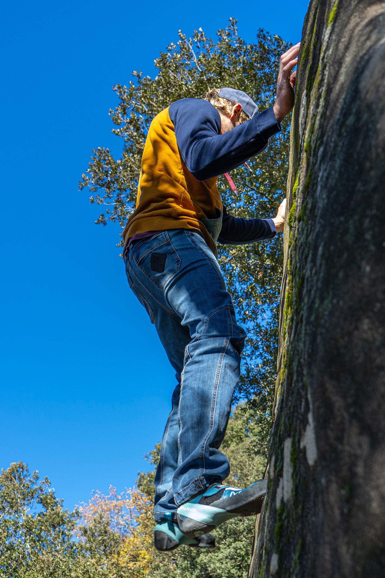 Pantalón Escalada - Trekking Garbi Jeans Hombre