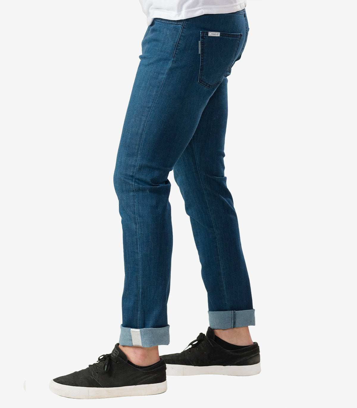 Fahrrad-Jeans Stadt Berlin Slim Fit WR Unisex Rinsewashed