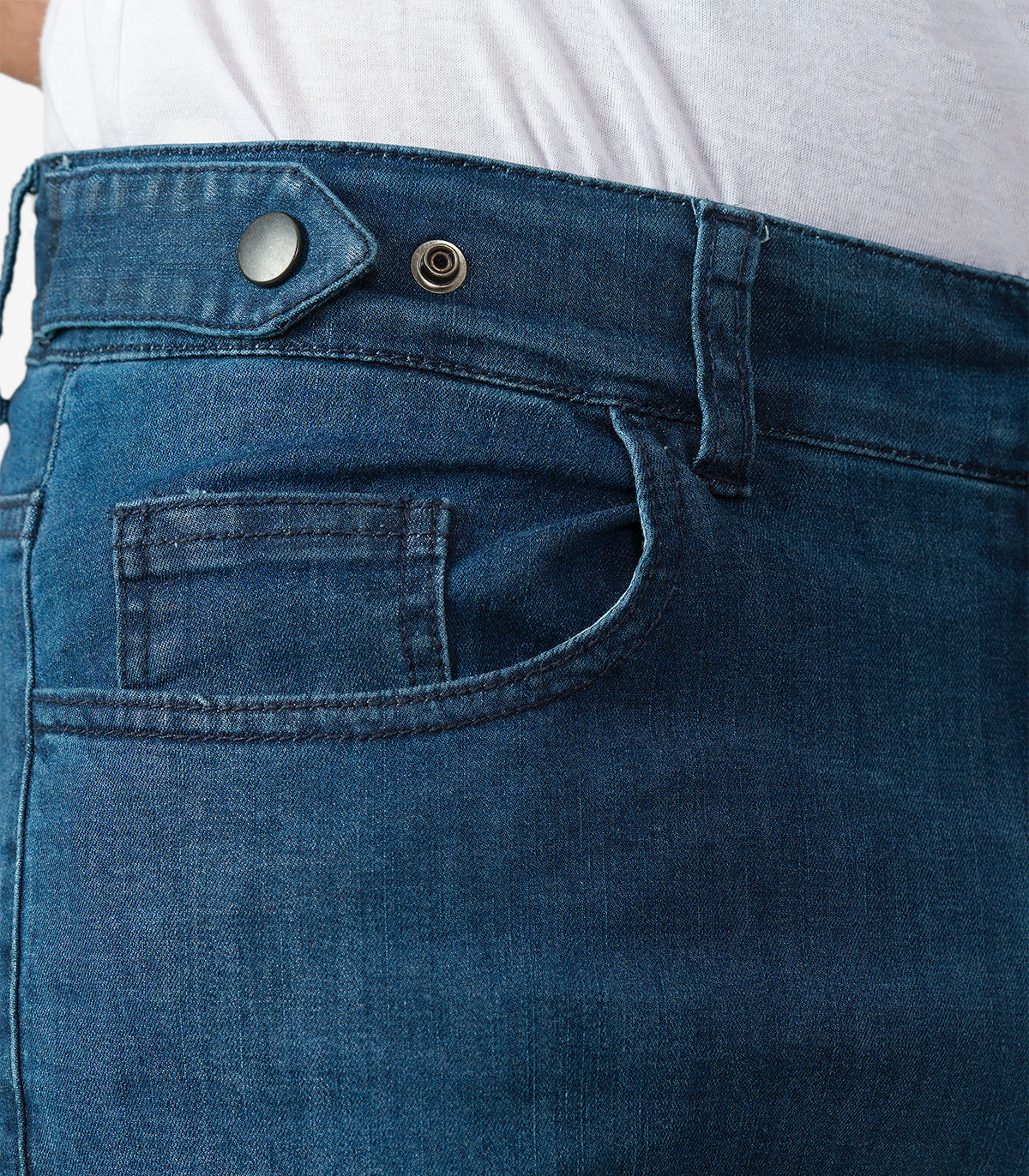 Fahrrad-Jeans Stadt Berlin Slim Fit WR Unisex Rinsewashed