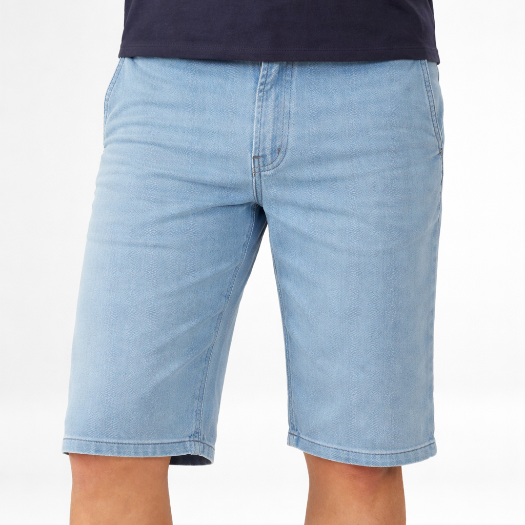 Pantalon Cyclisme Urbain Utrecht Short Jeans Bleach Homme