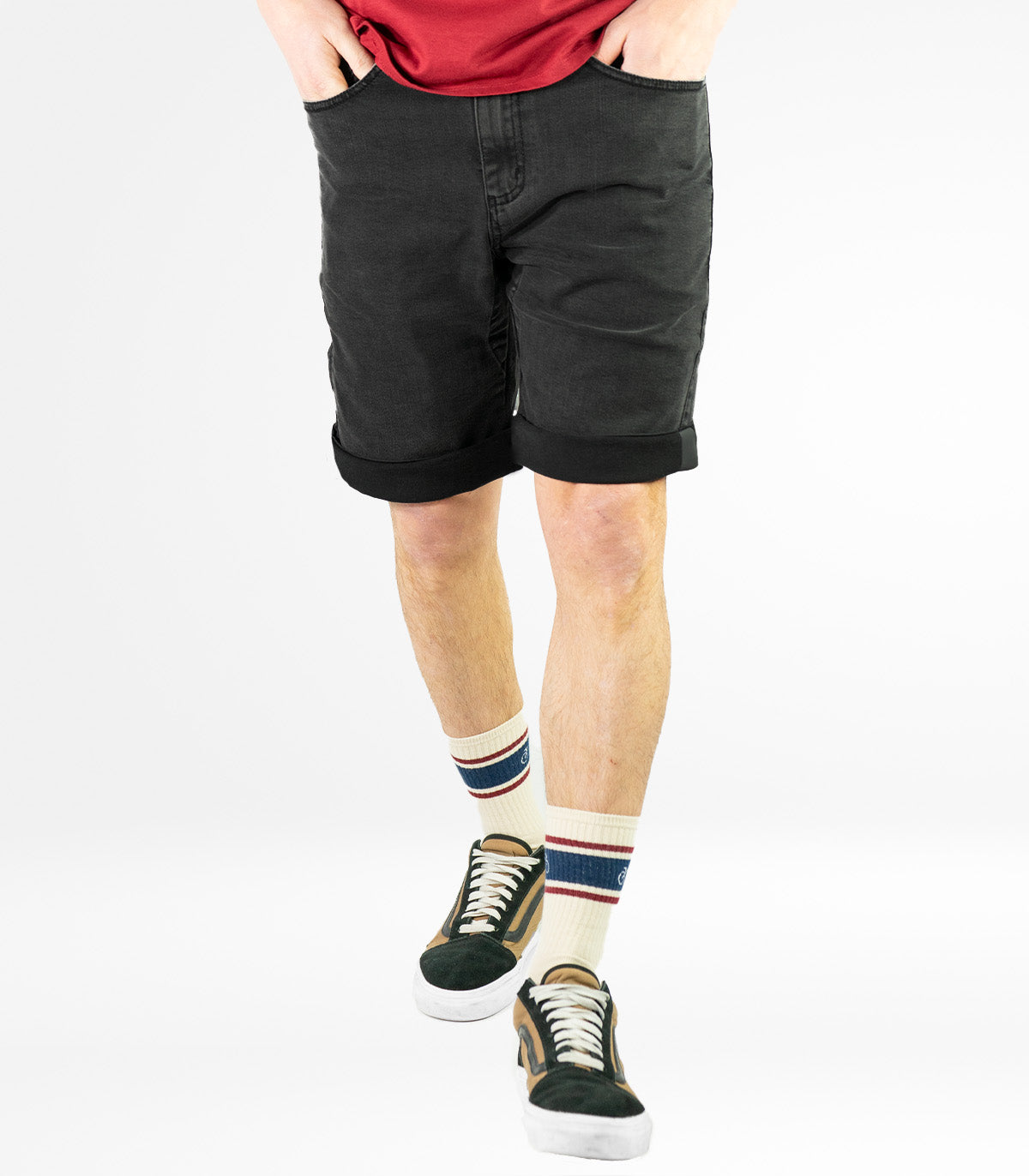 Fahrradhose Stadt Gante Jeans Herren Black