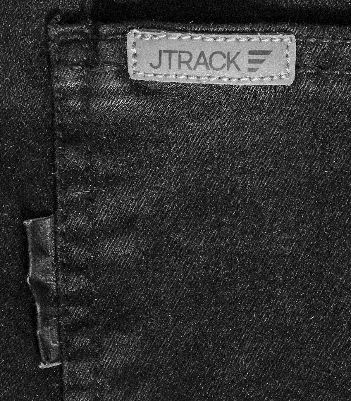 Fahrrad-Jeans Stadt Berlin Slim Fit WR Unisex Rinsewashed Schwarz