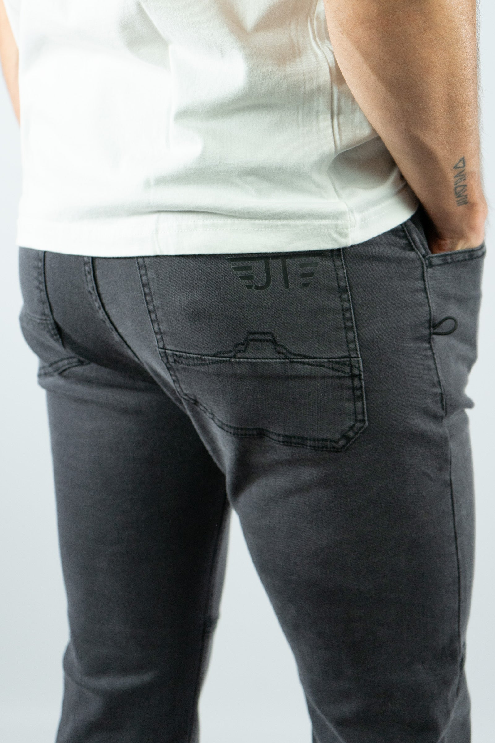 Pantalón Escalada - Trekking Roca Jeans Melanita Hombre