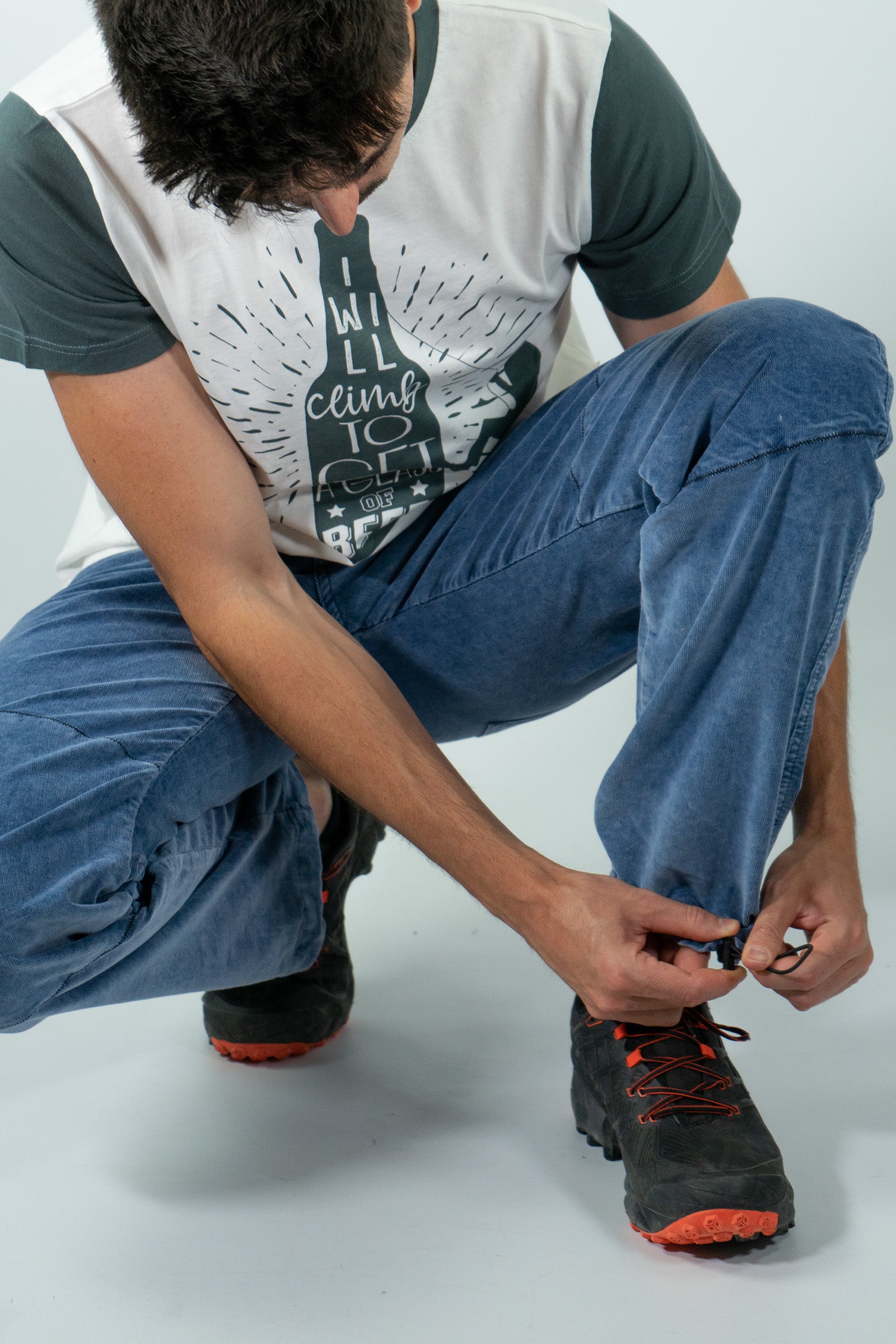 Pantalón Escalada Turia Cord Lobelia Hombre