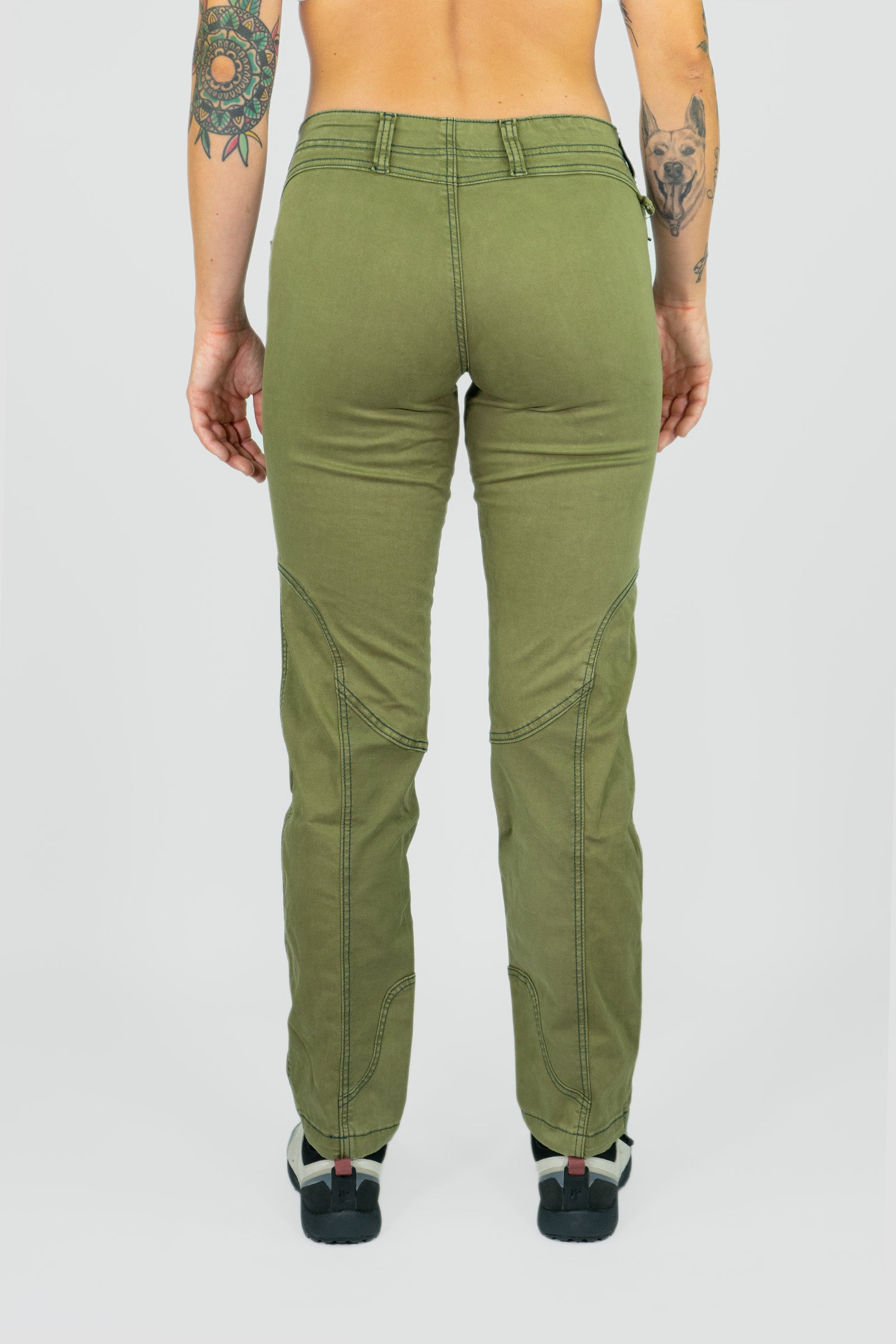 Pantalón Escalada - Trekking Tardor Esmeralda Mujer