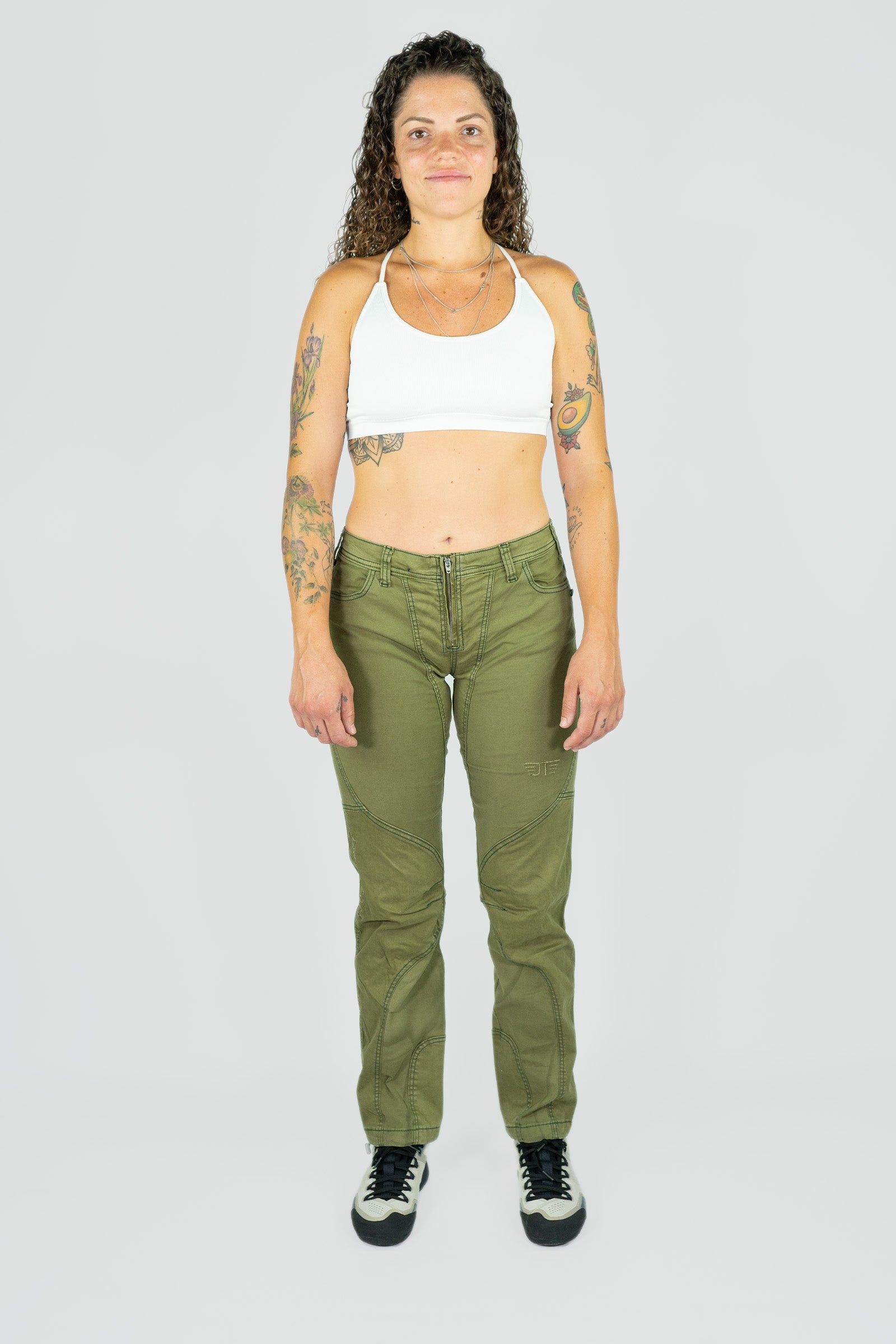 Pantalón Escalada - Trekking Tardor Esmeralda Mujer