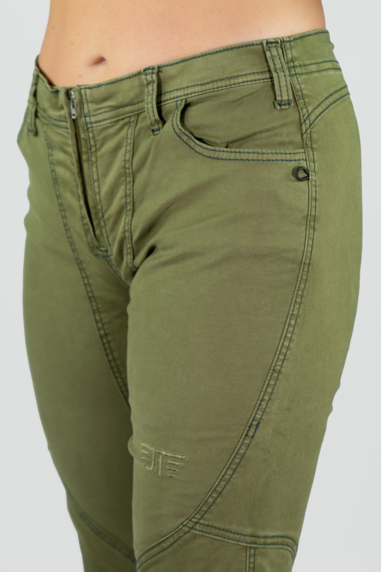 Pantalón Escalada - Trekking Tardor Esmeralda Mujer