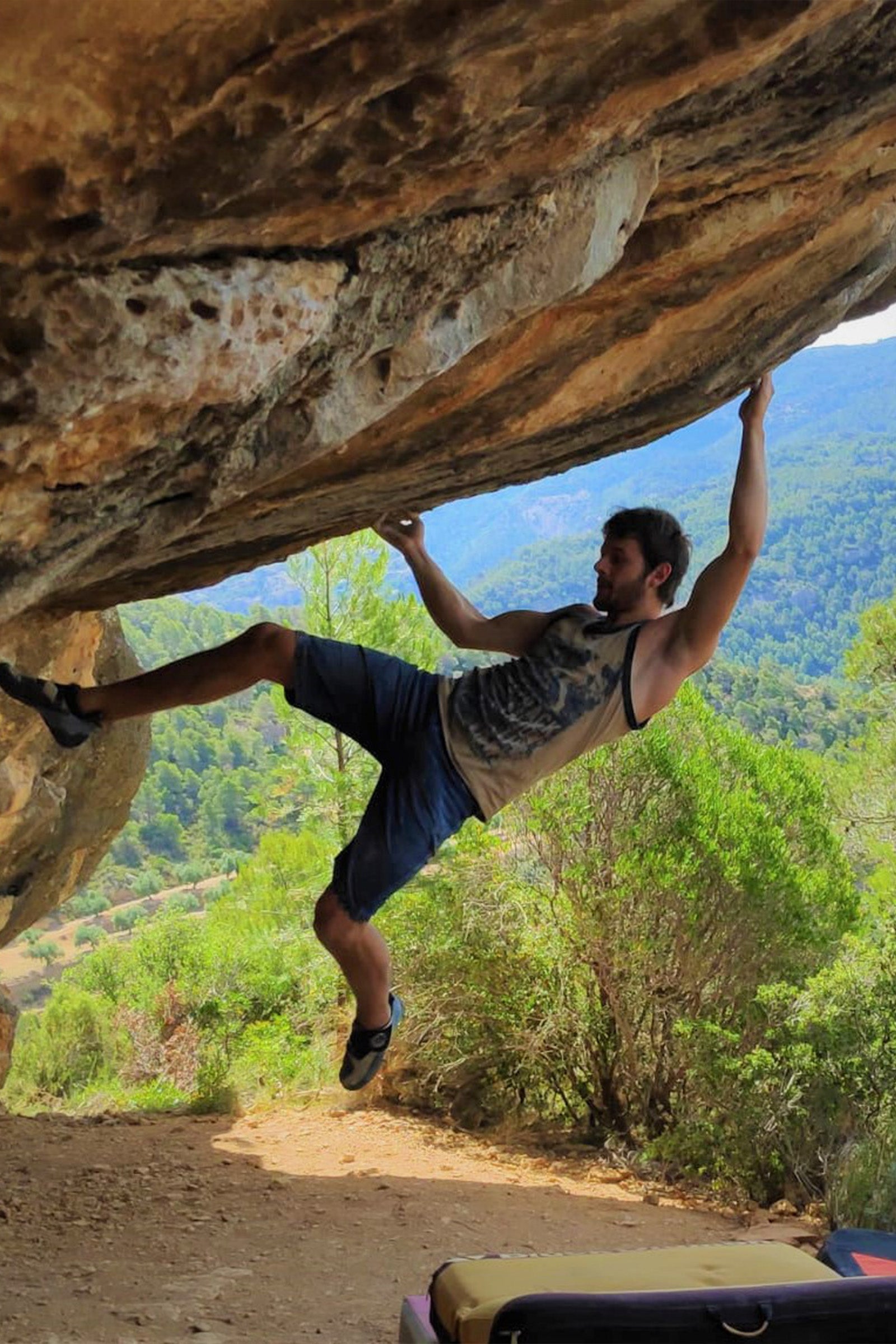 Pantalón Escalada - Trekking Turia BR Jeans Iris Hombre