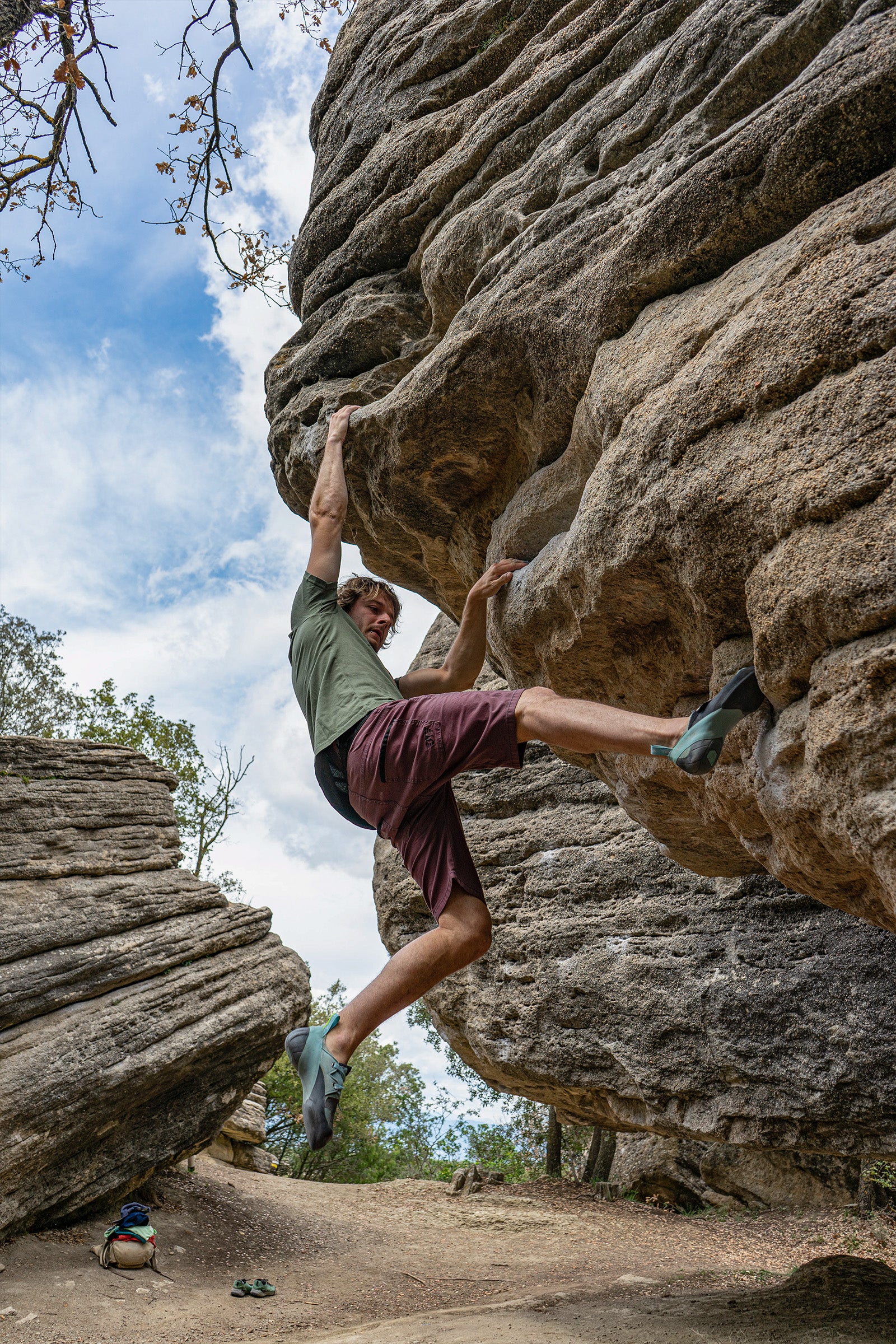 Pantalón Escalada - Trekking Turia BR Magnolia Hombre
