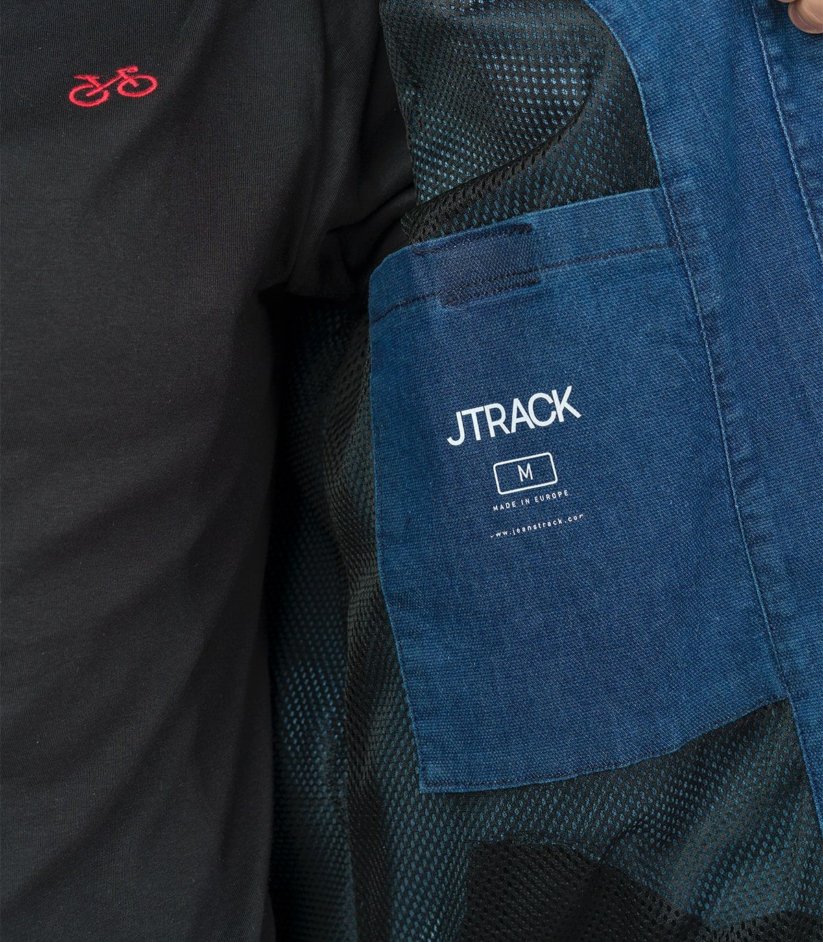 Chaqueta Ciclismo Urbano Praga Jeans Stone WR Hombre