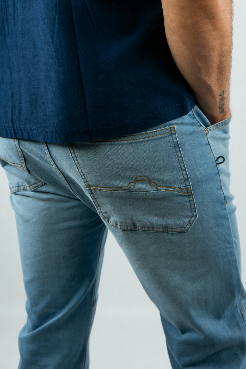 Pantalón Escalada - Trekking Roca Jeans Riolita Hombre