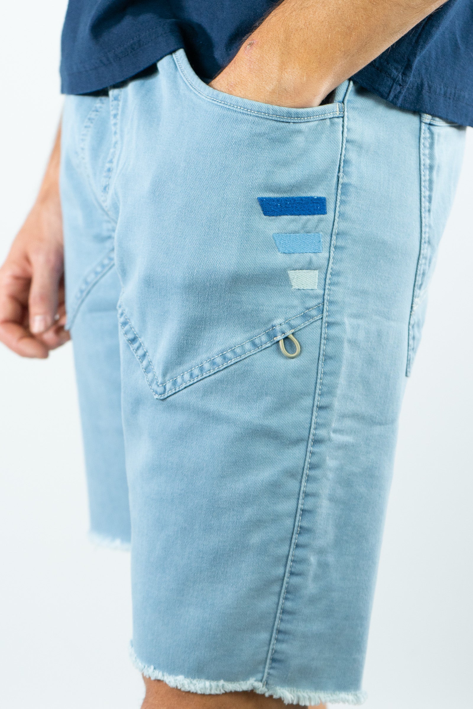 Pantalón Escalada Montes Short Jeans Aciano Hombre