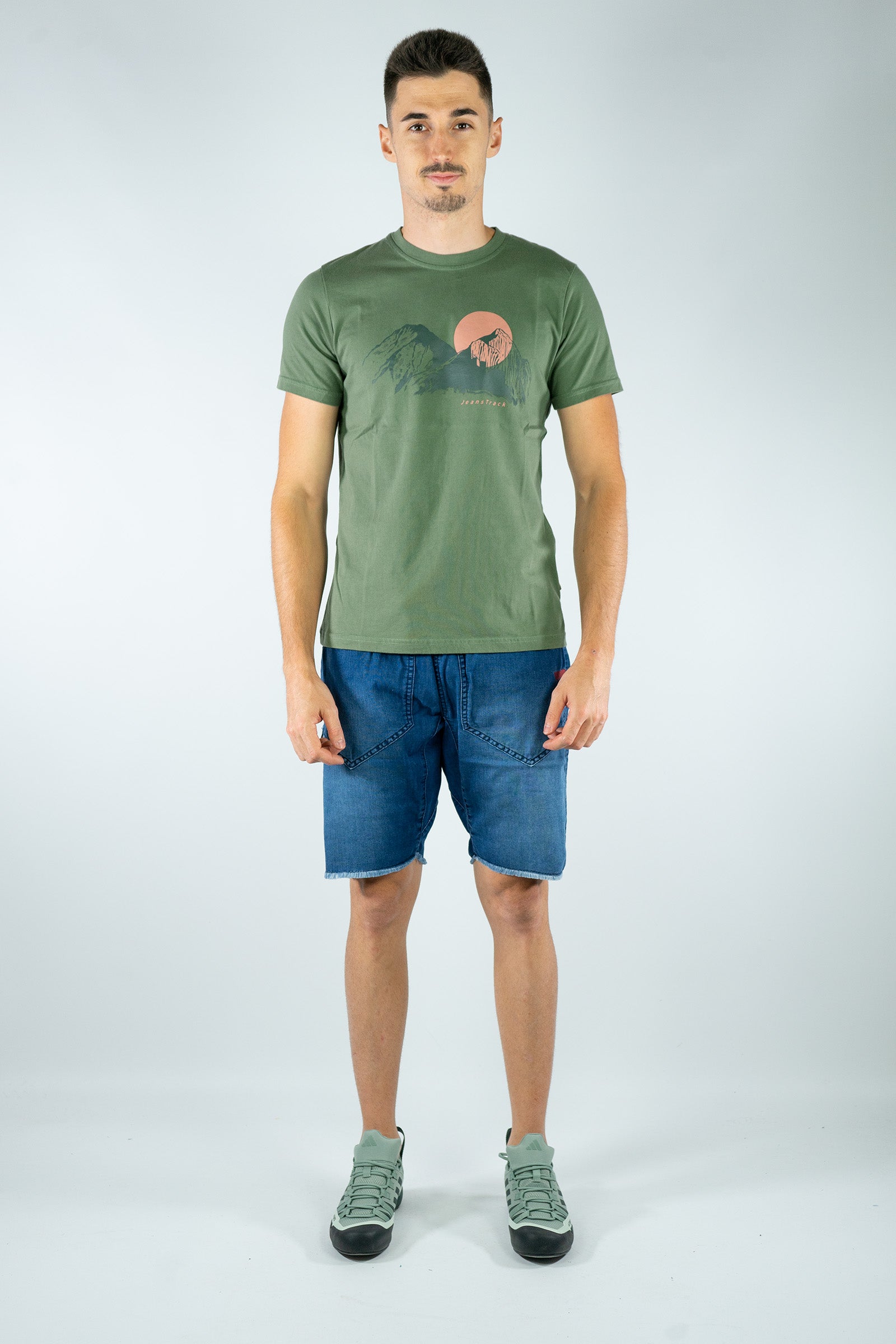 Pantalón Escalada Montes Short Jeans Iris Hombre