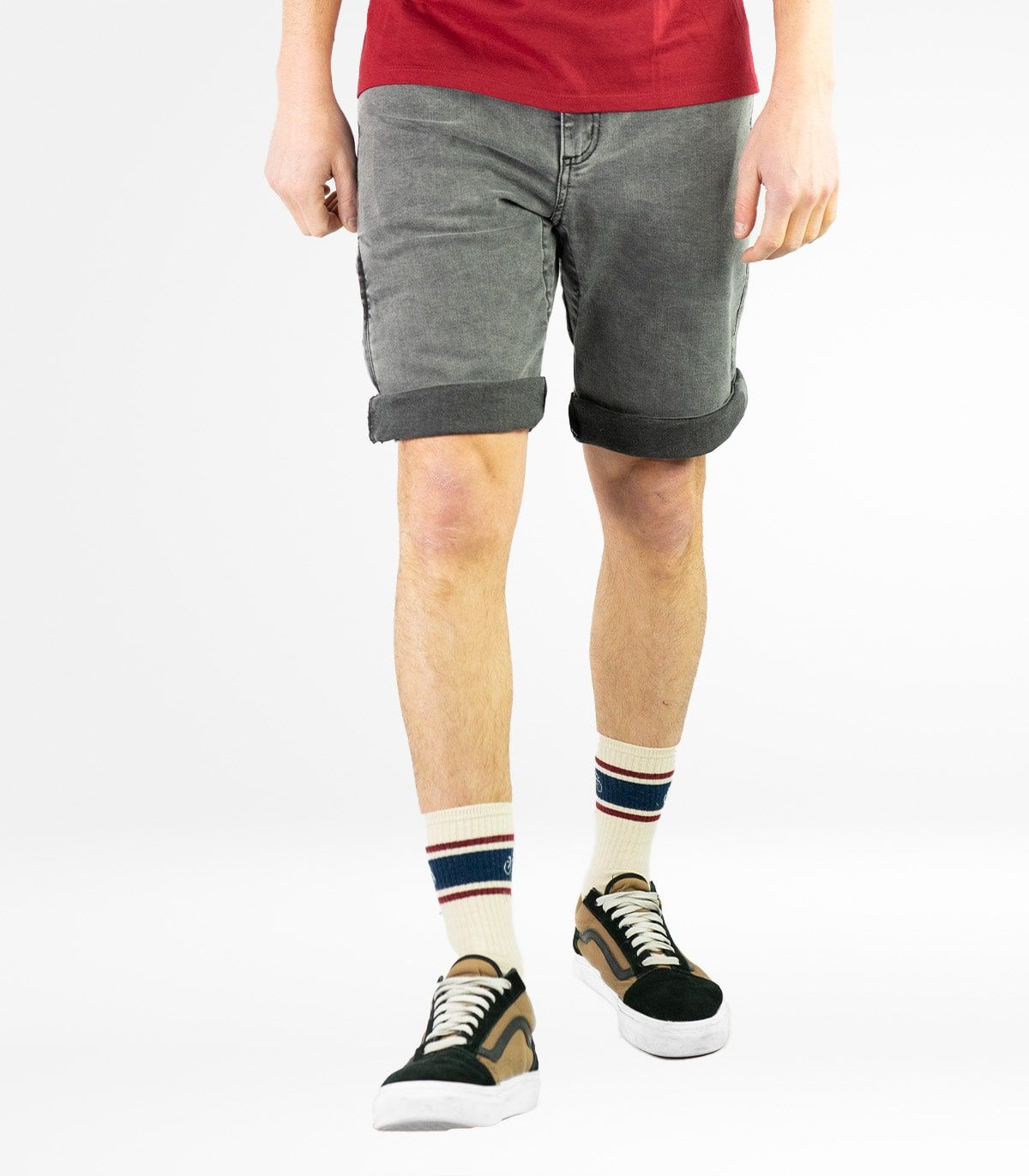 Fahrradhose Stadt Gante Jeans Herren Grey