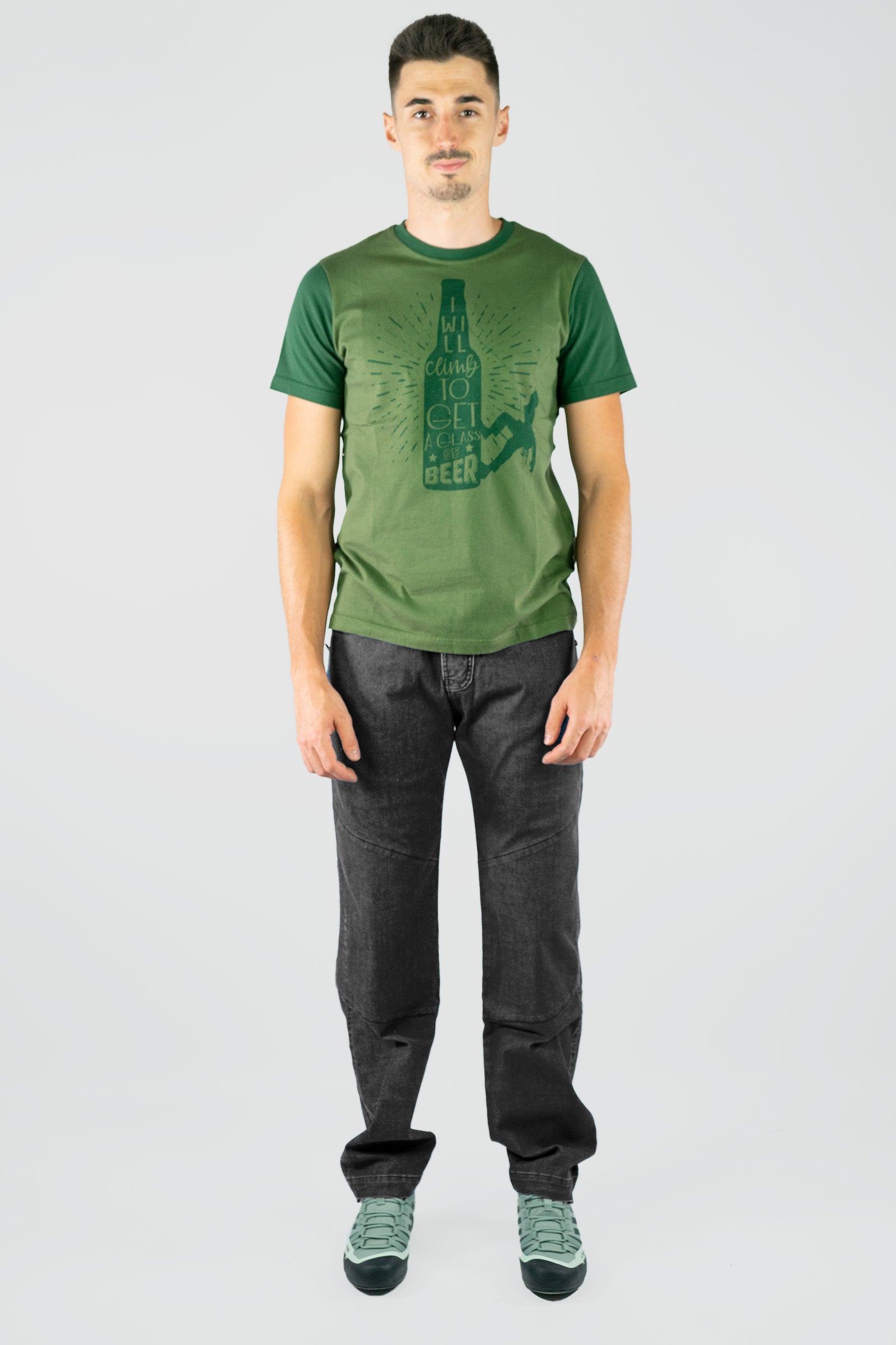 Pantalón Escalada - Trekking Turia ECO Jeans Grey Hombre