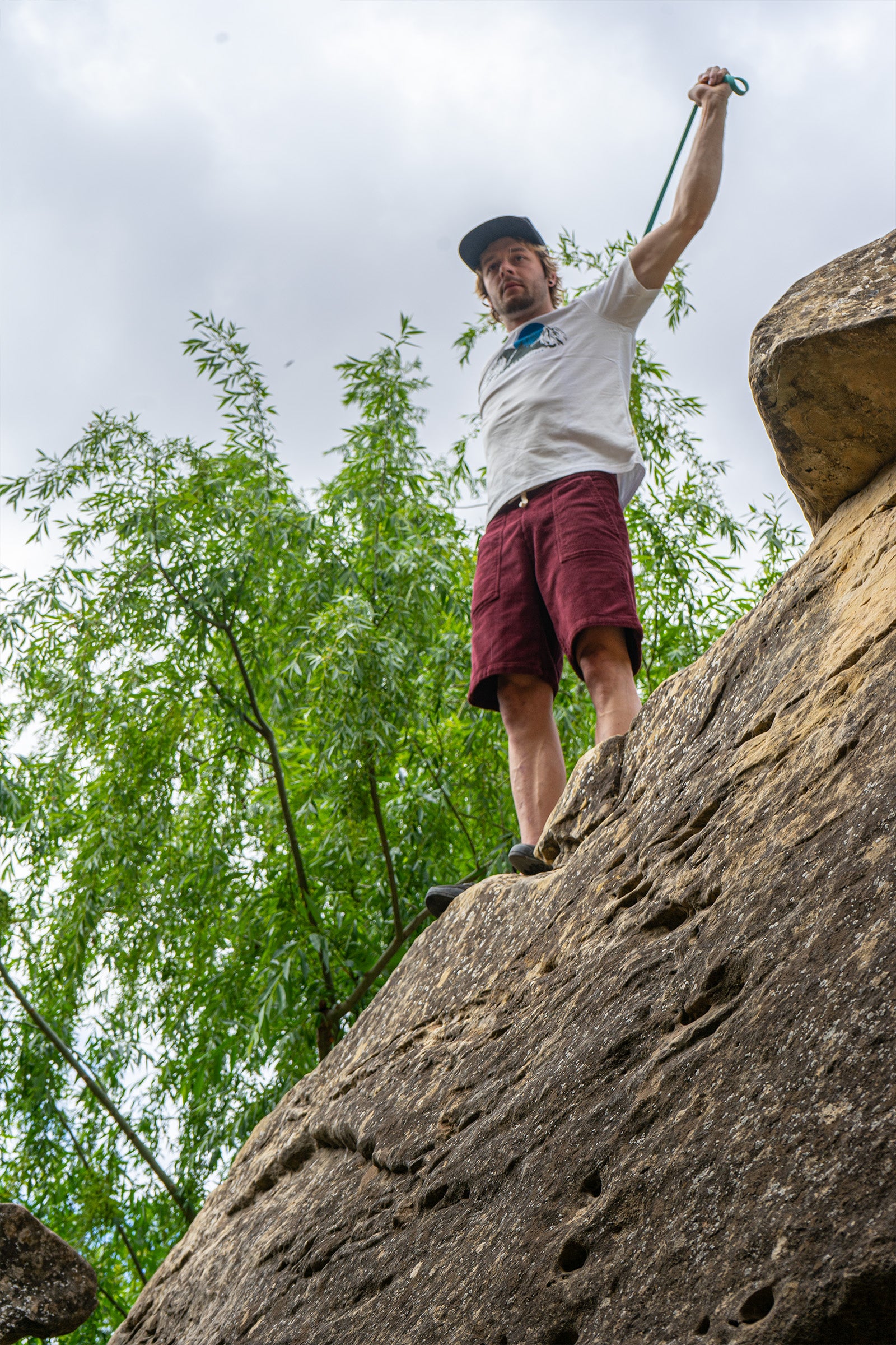 Pantalón Escalada-Trekking Crag Short Wine Hombre