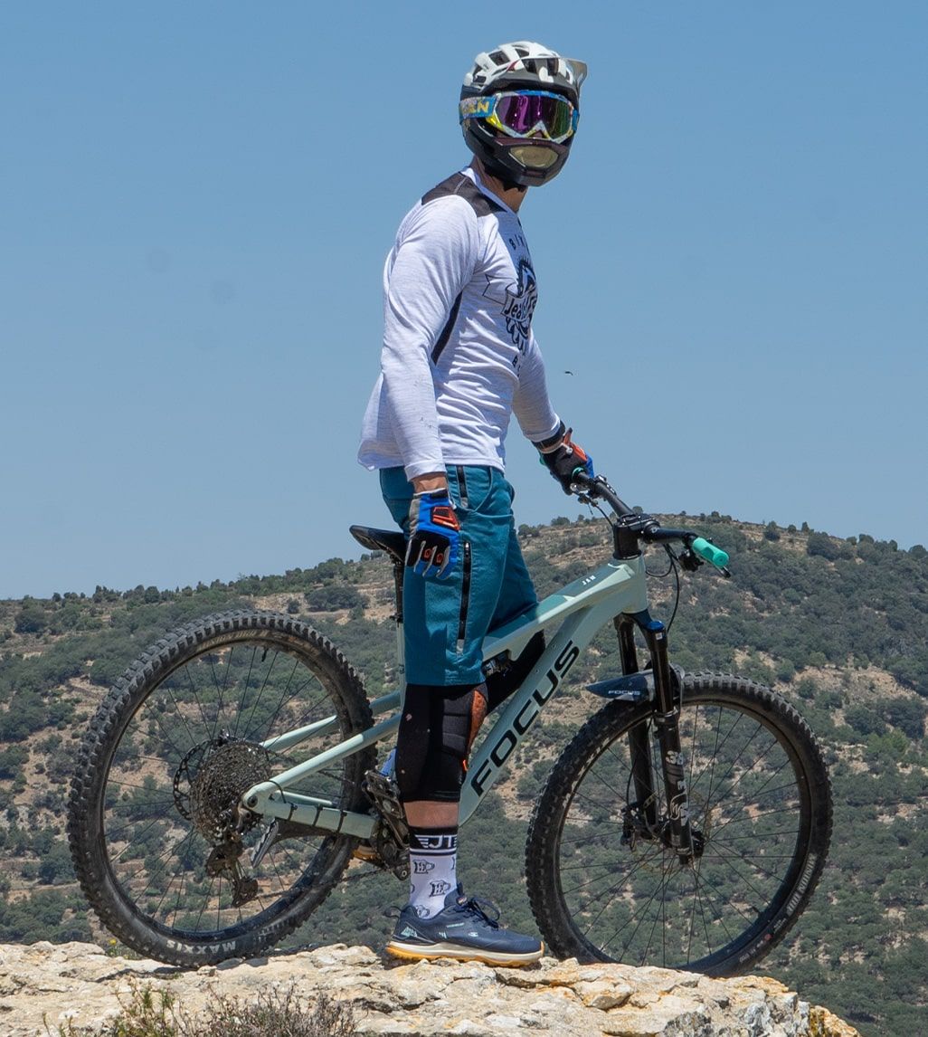 Pantalón Mountain Bike (MTB) Drop Petrol