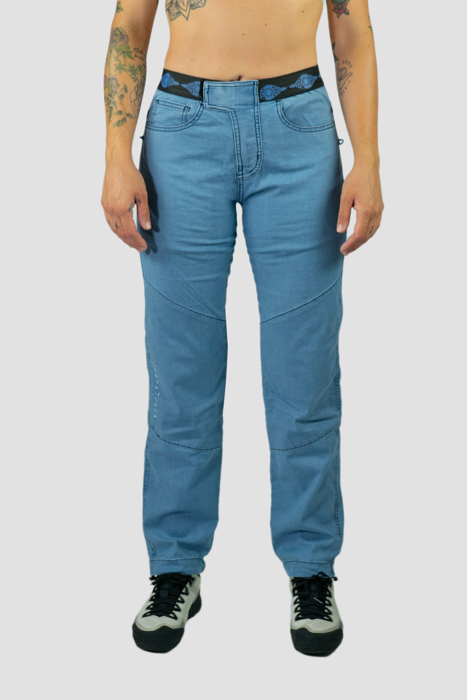 Pantalón Escalada - Trekking Tarya Jeans Bleach Mujer