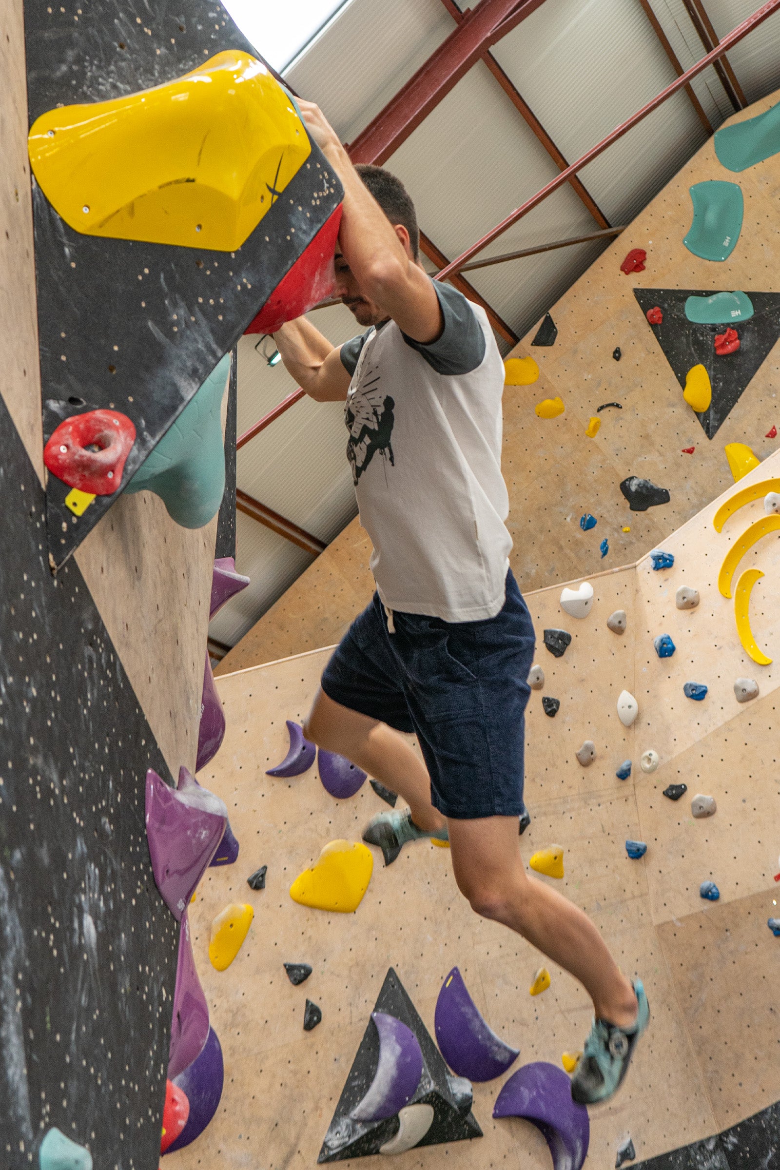 Pantalón Escalada-Trekking Crag Short Navy Hombre