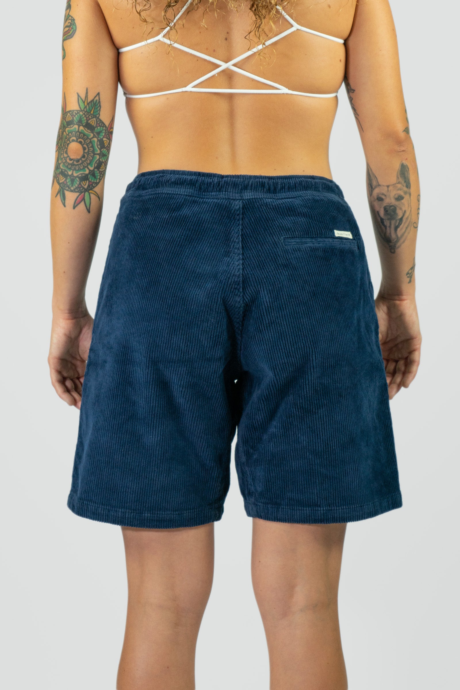 Pantalón Escalada-Trekking Crag Short Navy Mujer