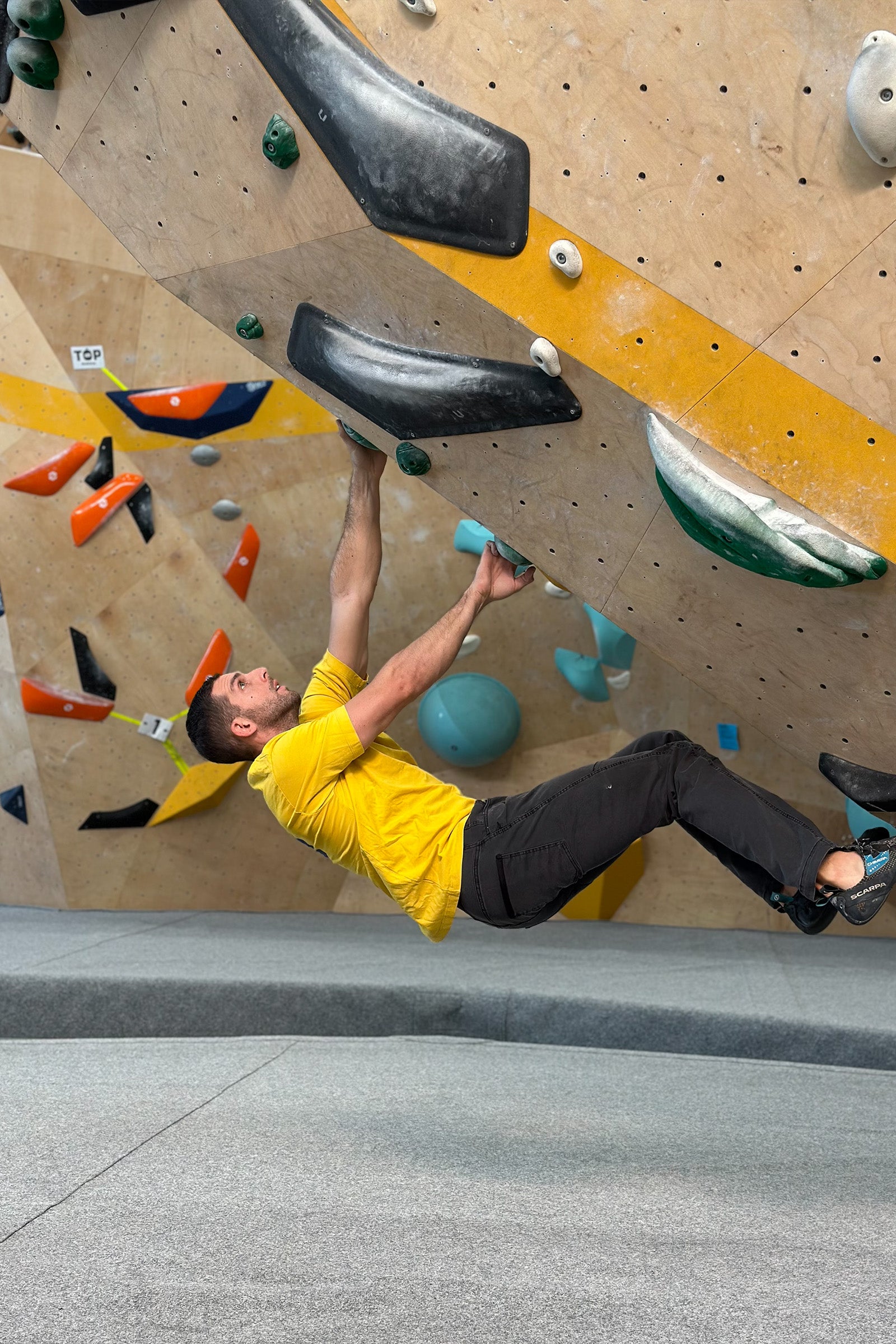 Pantalon d'escalade - Trekking Turia Jeans Black Homme