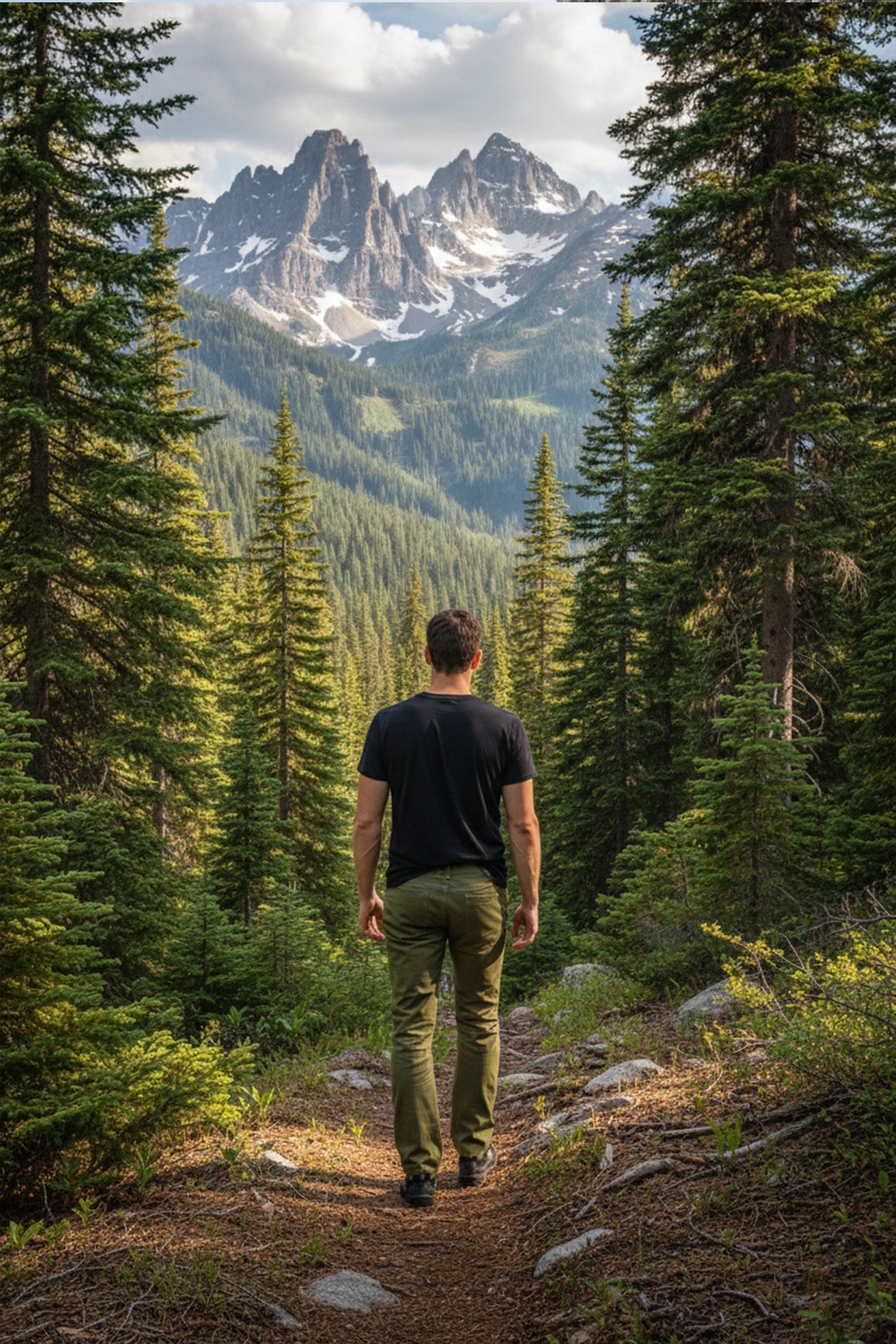 Pantalón Escalada - Trekking Garbi Khaki Hombre