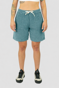 Pantalón Escalada-Trekking Crag Short Green Mujer